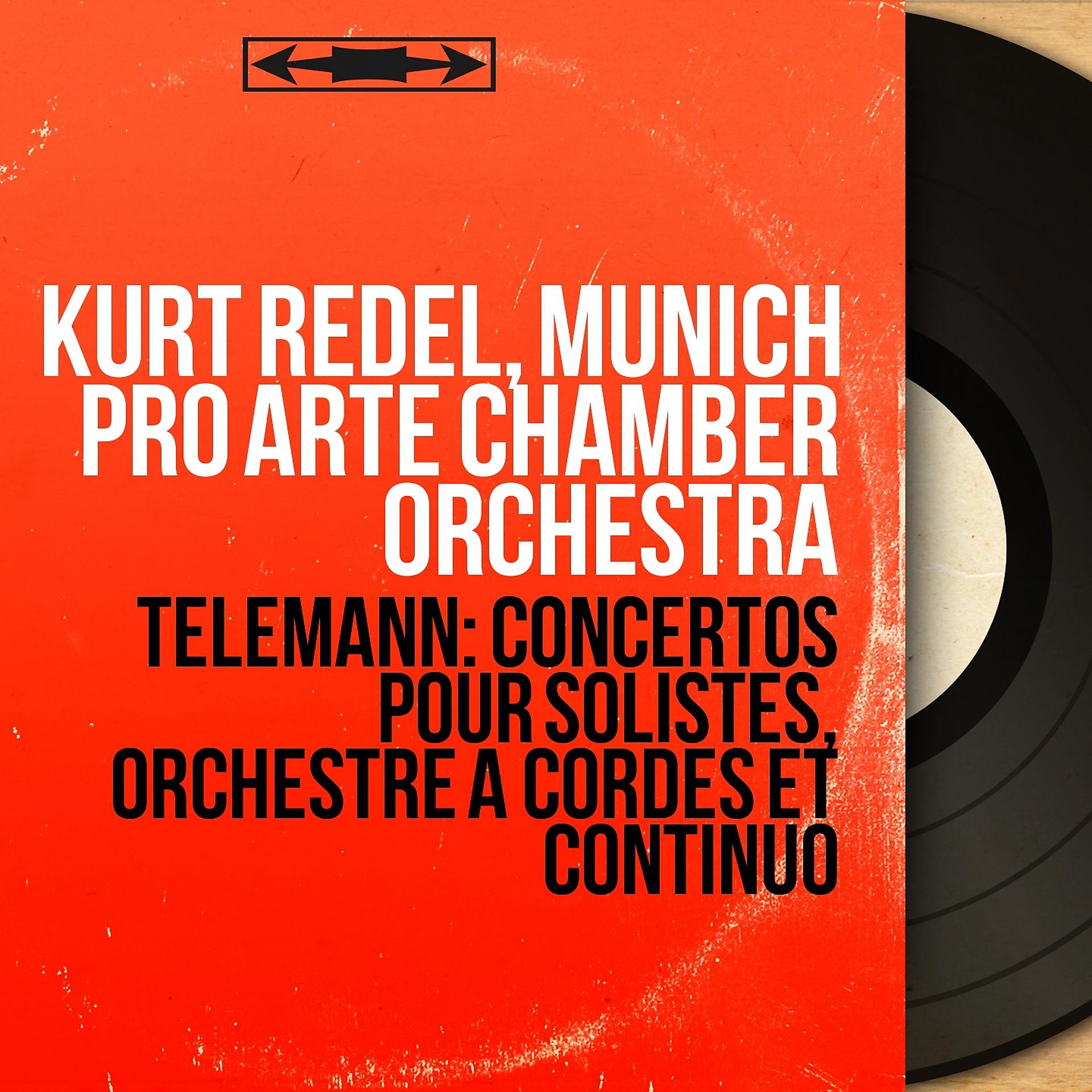 Постер альбома Telemann: Concertos pour solistes, orchestre à cordes et continuo