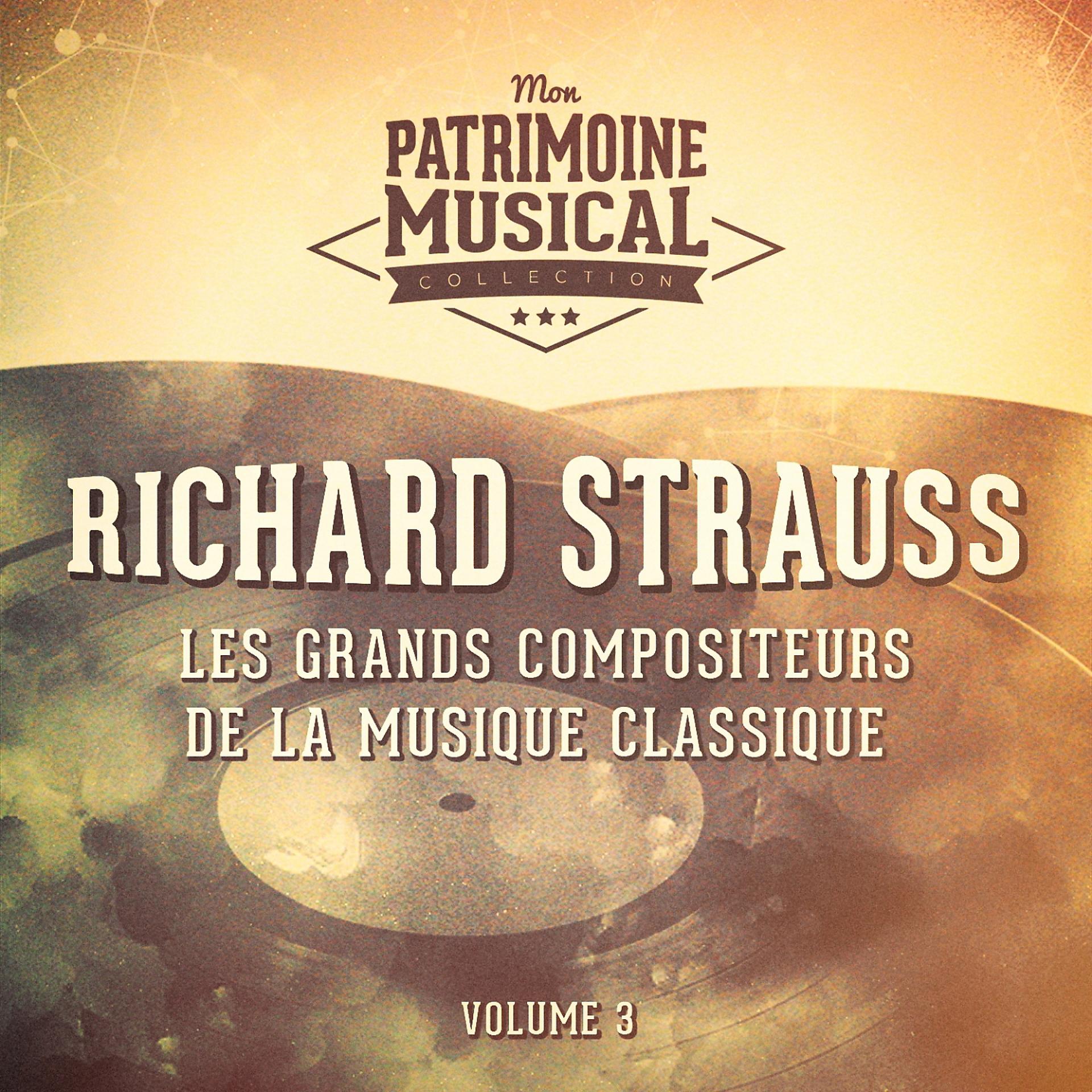 Постер альбома Les grands compositeurs de la musique classique : Richard Strauss, Vol. 3