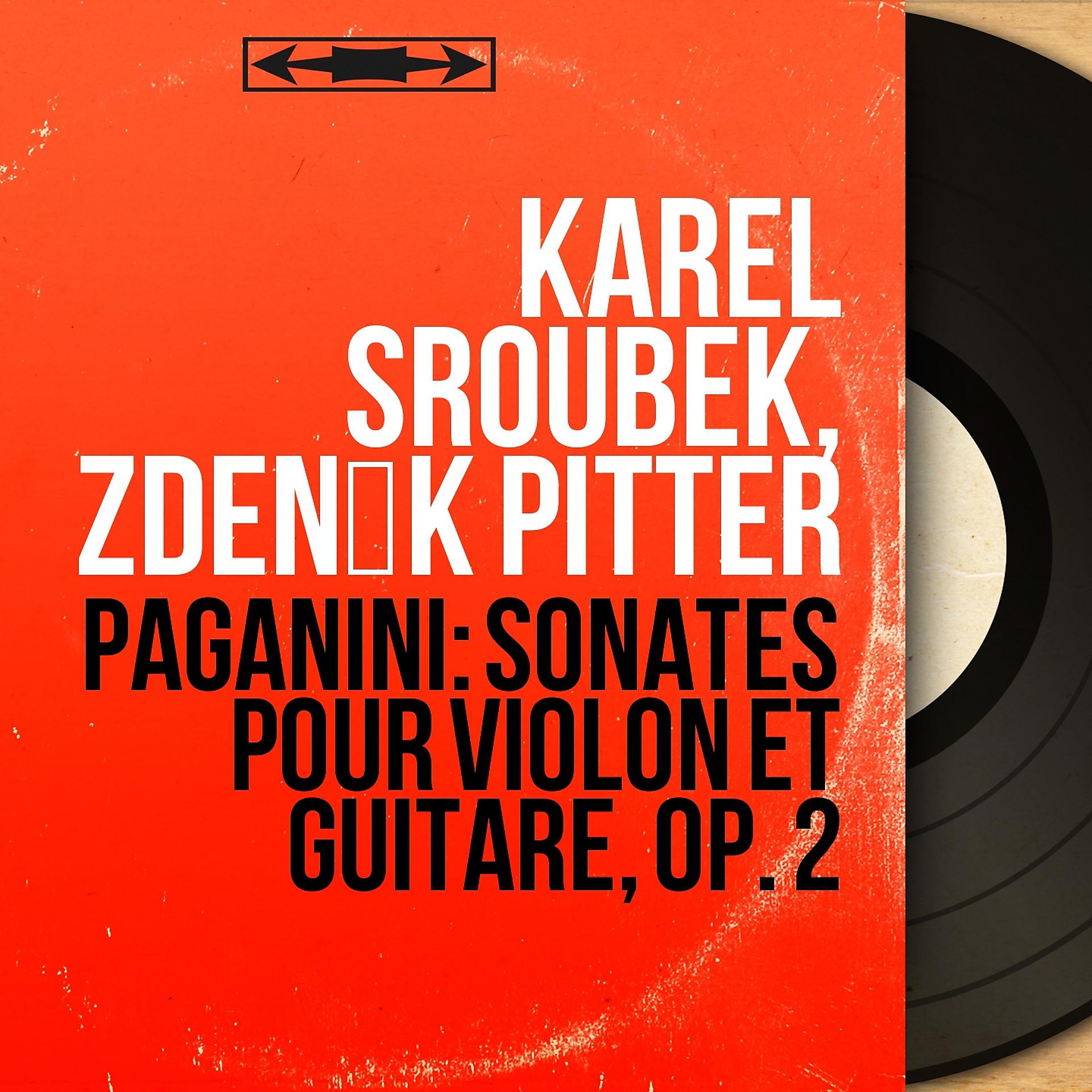 Постер альбома Paganini: Sonates pour violon et guitare, Op. 2