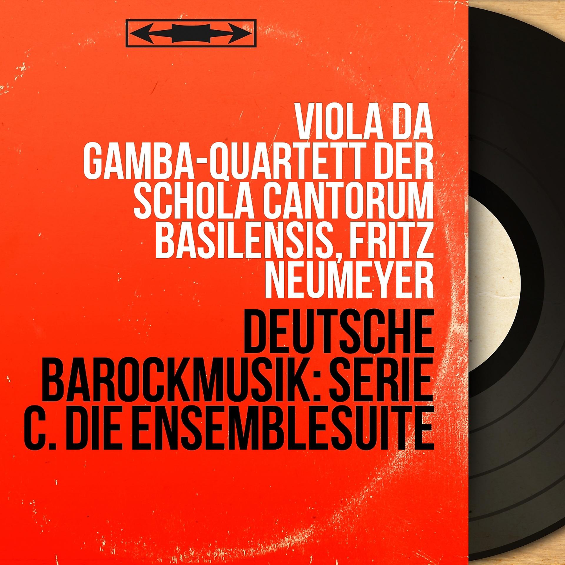 Постер альбома Deutsche Barockmusik: Serie C. Die Ensemblesuite