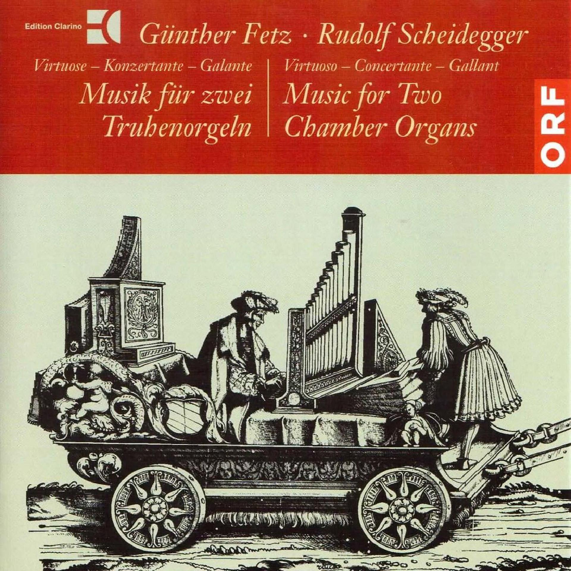 Постер альбома Music for Two Chamber Organs
