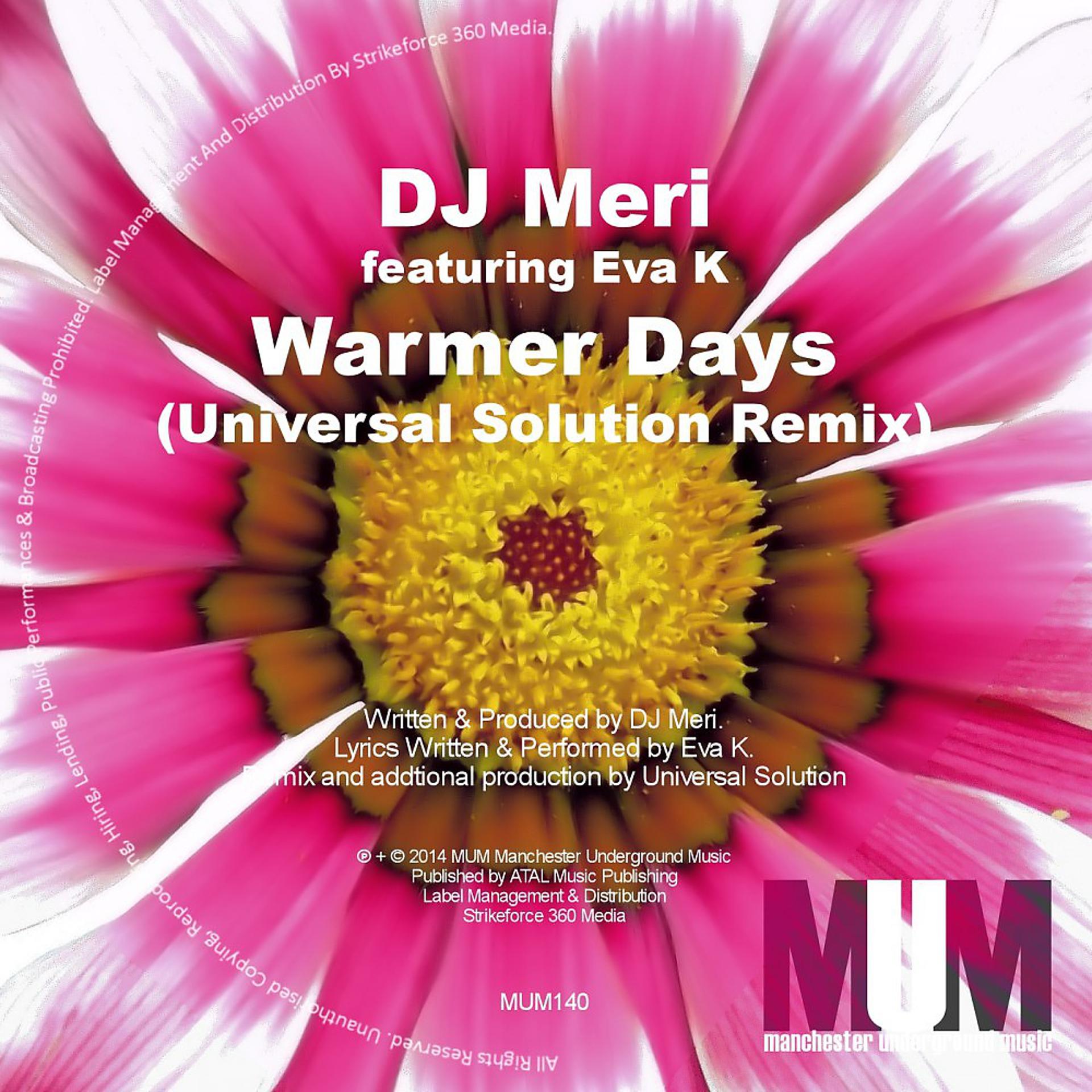 Постер альбома Warmer Days (Universal Solution Remix)