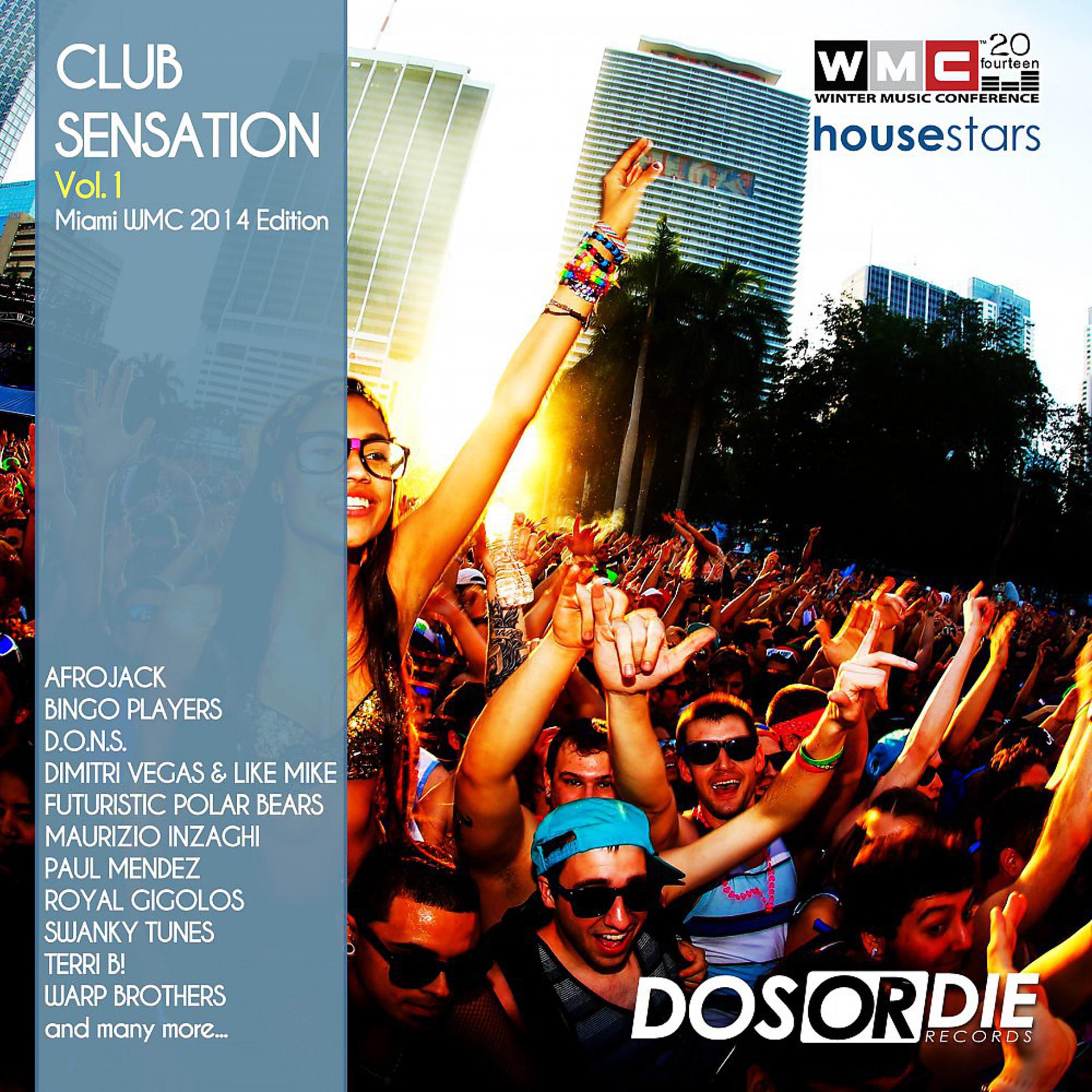 Постер альбома Club Sensation 1 (Miami WMC 2014 Edition)