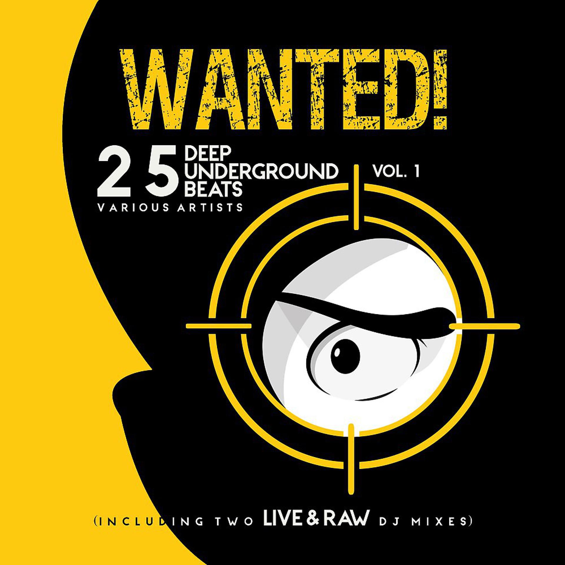 Постер альбома Wanted! 25 Deep Underground Beats, Vol. 1 (Including Two Live & Raw DJ Mixes)