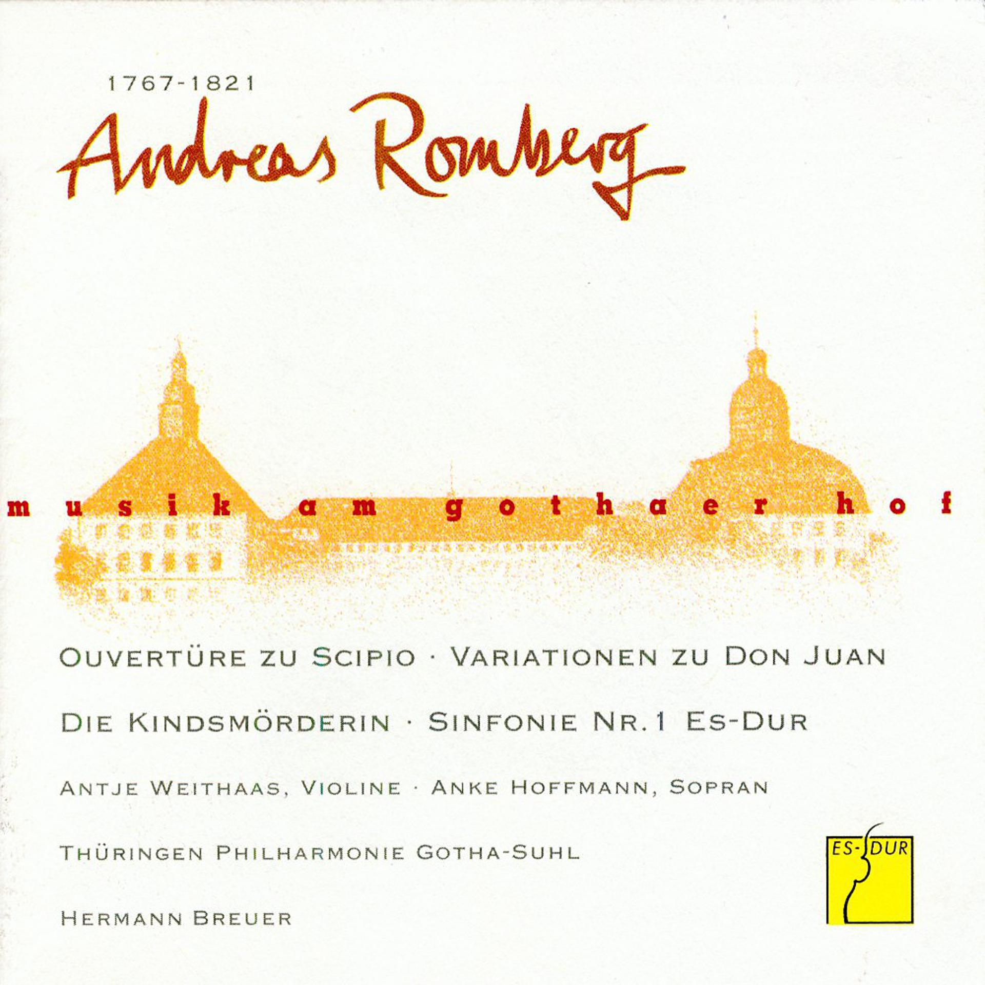 Постер альбома Romberg: Arien und Orchesterwerke (Musik am Gothaer Hof)