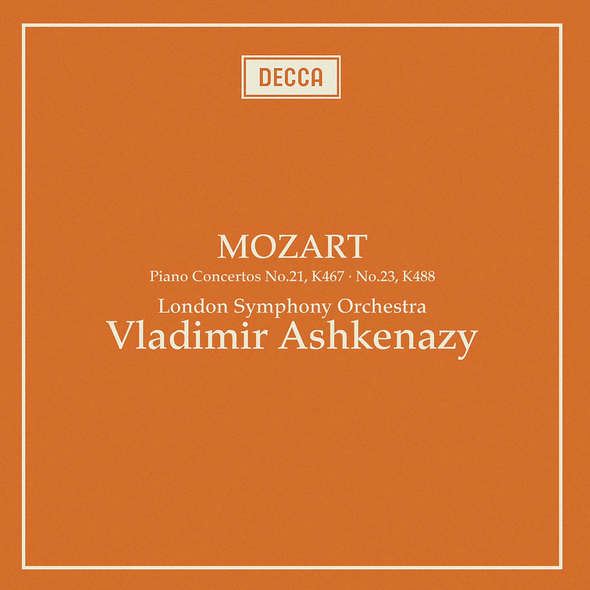 Постер альбома Mozart: Piano Concertos Nos. 21 & 23