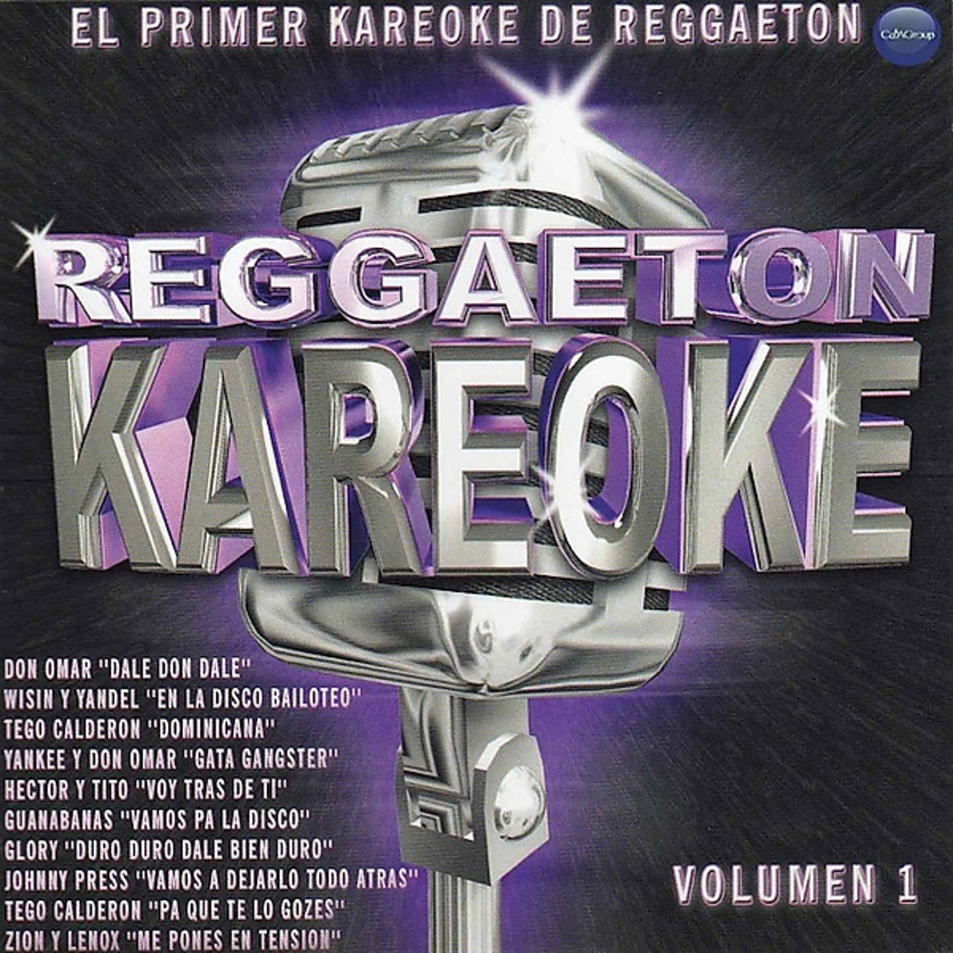 Постер альбома Reggaeton Karaoke Volume 1