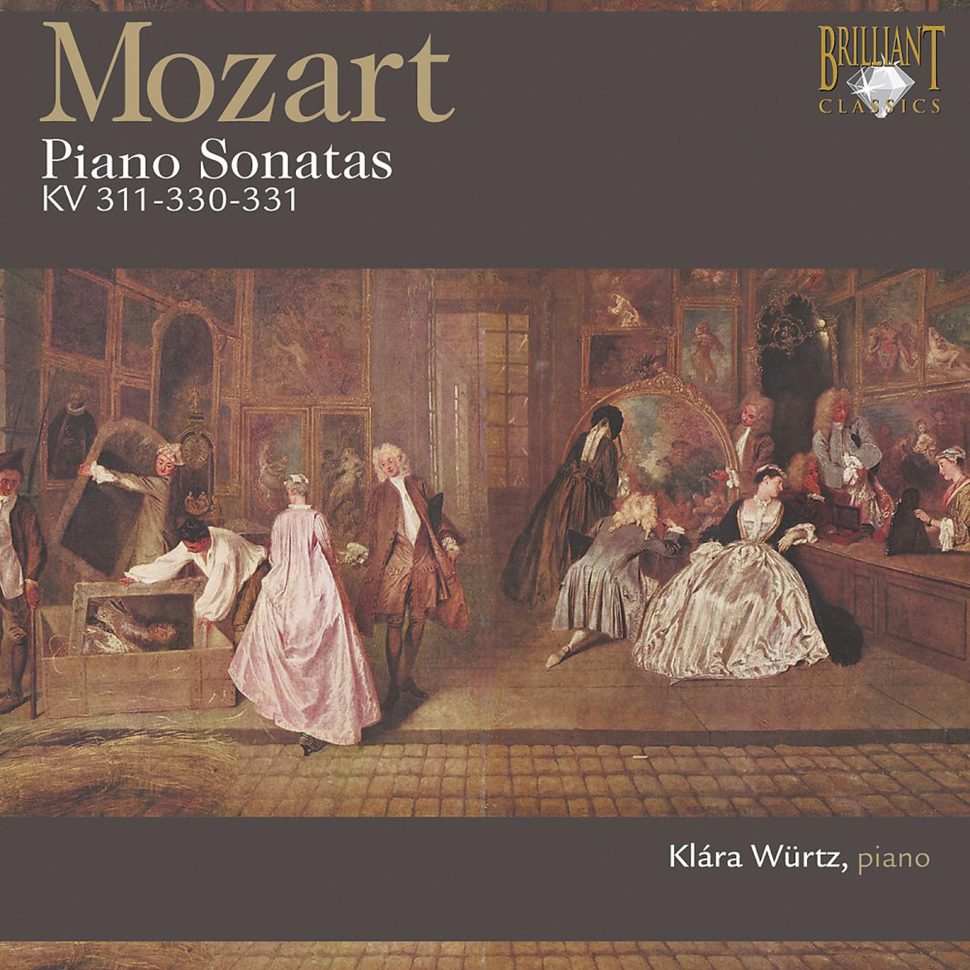 Постер альбома Mozart: Piano Sonatas, K. 311, K. 330 & K. 331