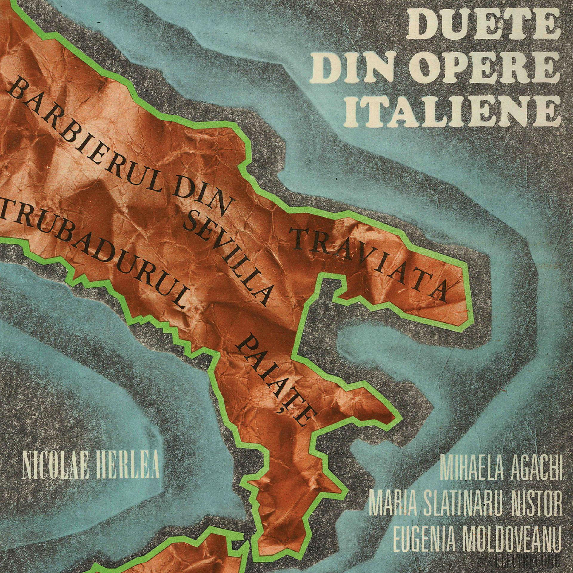 Постер альбома Duete celebre din opere italiene