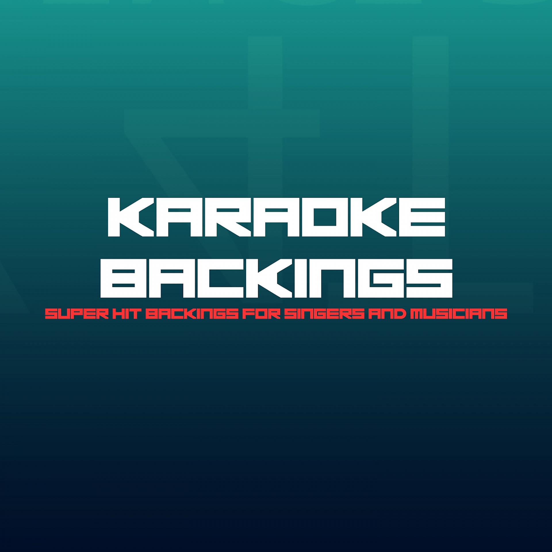 Постер альбома Karaoke Backings, Vol. 34