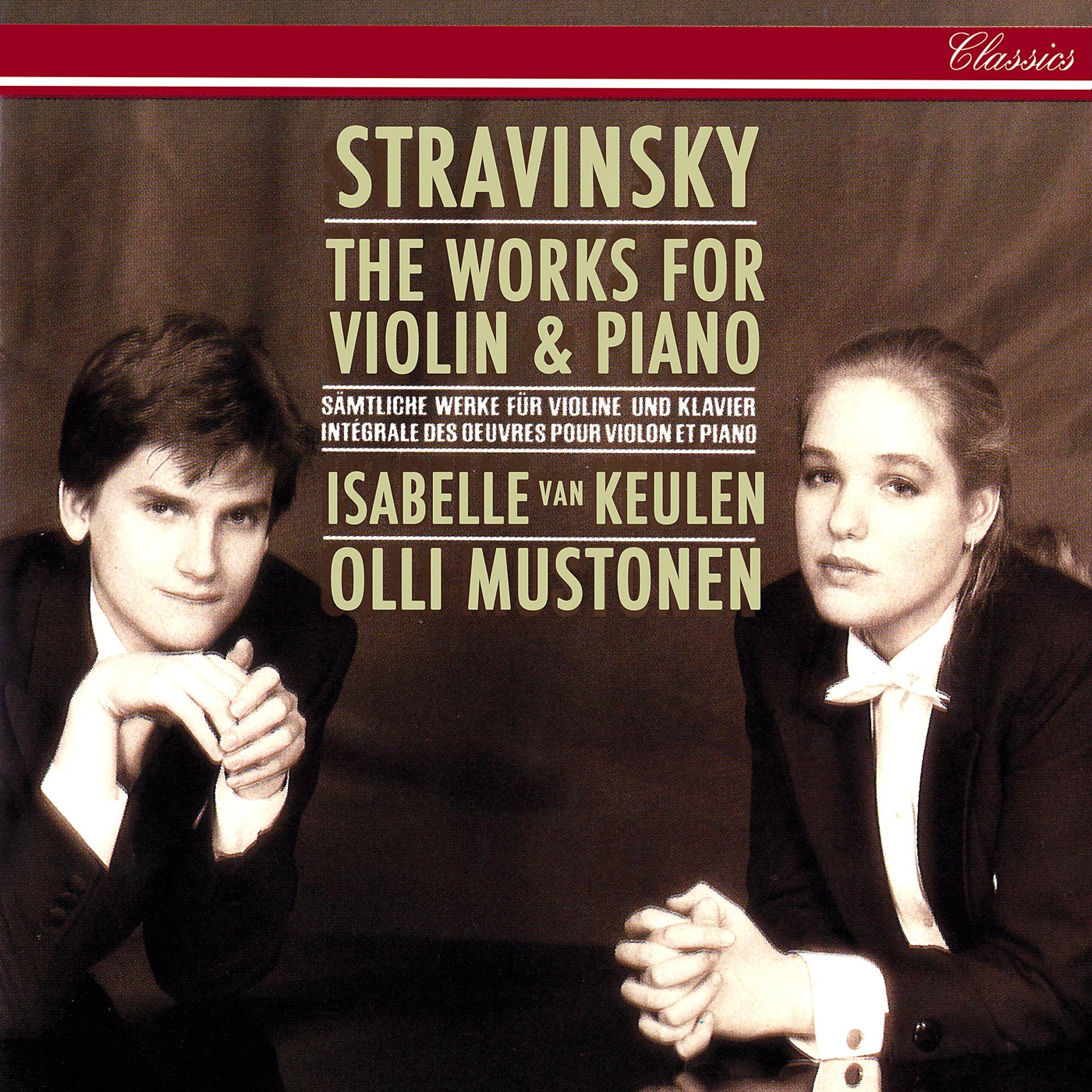 Постер альбома Stravinsky: Complete Works for Violin and Piano