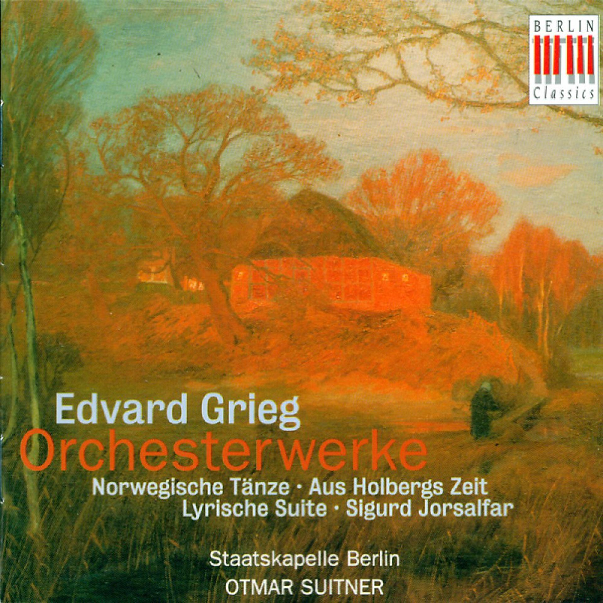 Постер альбома GRIEG, E.: Orchestral Music - Opp. 56, 54, 35, 40 (Berlin Staatskapelle, Suitner)