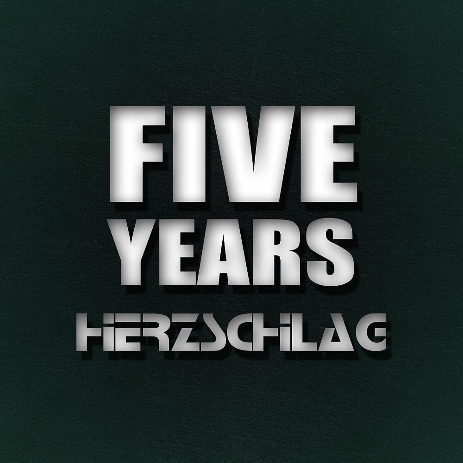 Постер альбома Five Years Herzschlag
