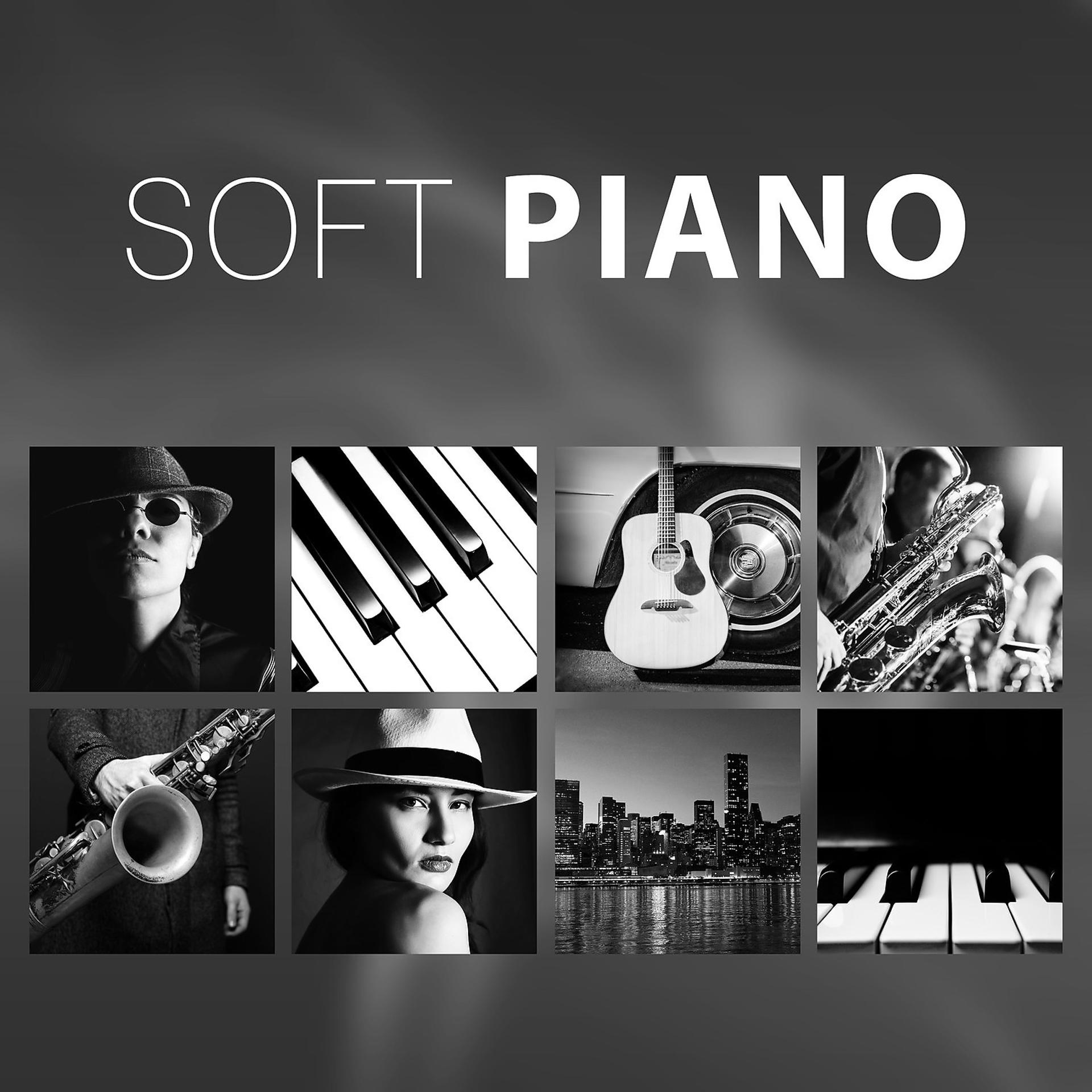 Постер альбома Soft Piano – Beautiful Piano Jazz, Best Smooth Music, Chill Night, Quiet Night