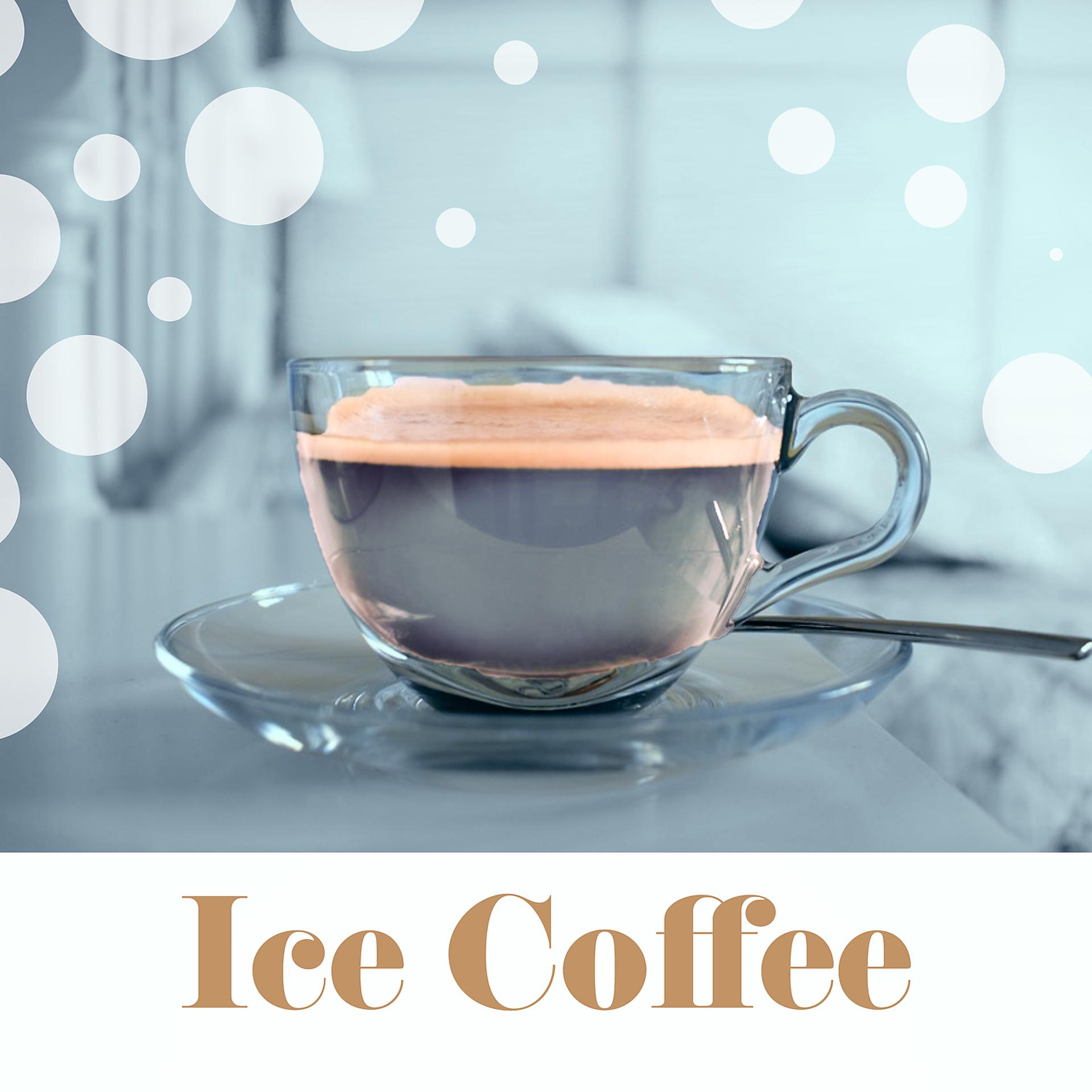 Постер альбома Ice Coffee – Refreshment, Cool, Deep Blue, Swimming, Water, Liquefy, Melt, Sunny, Happy, Sunlight, Ice Cream