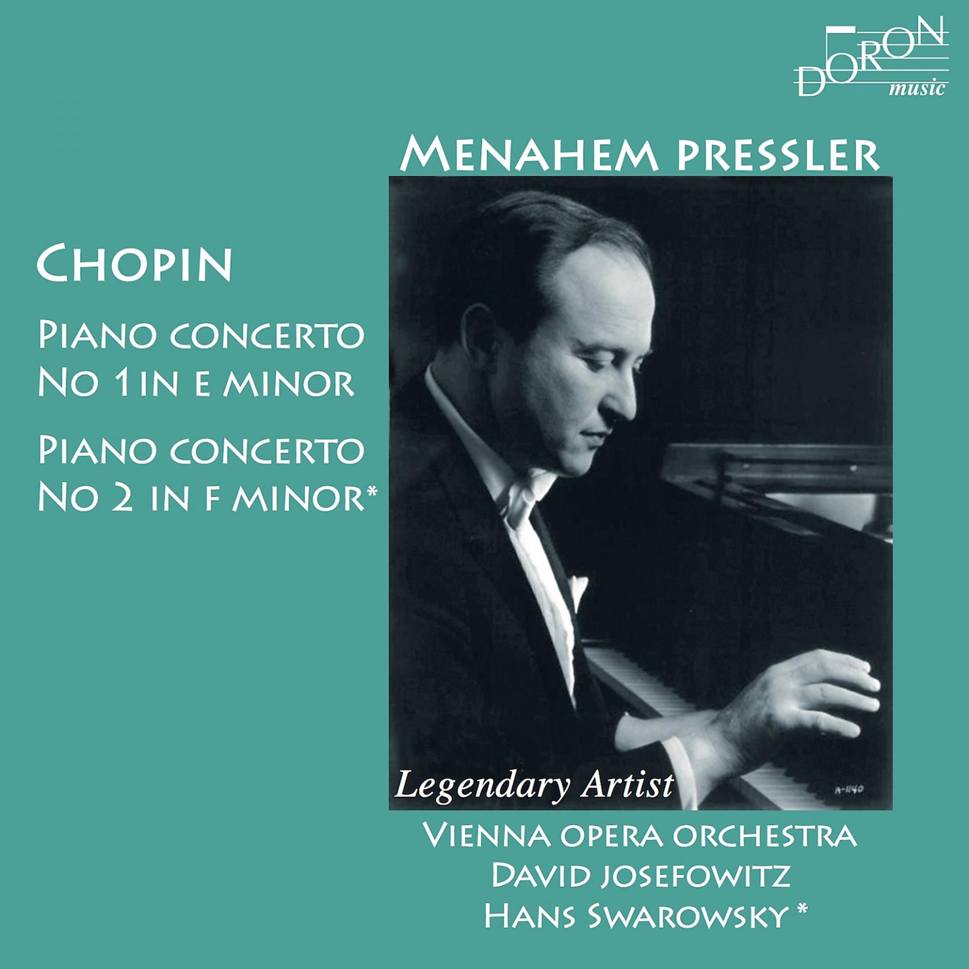 Постер альбома Menahem Pressler: Chopin