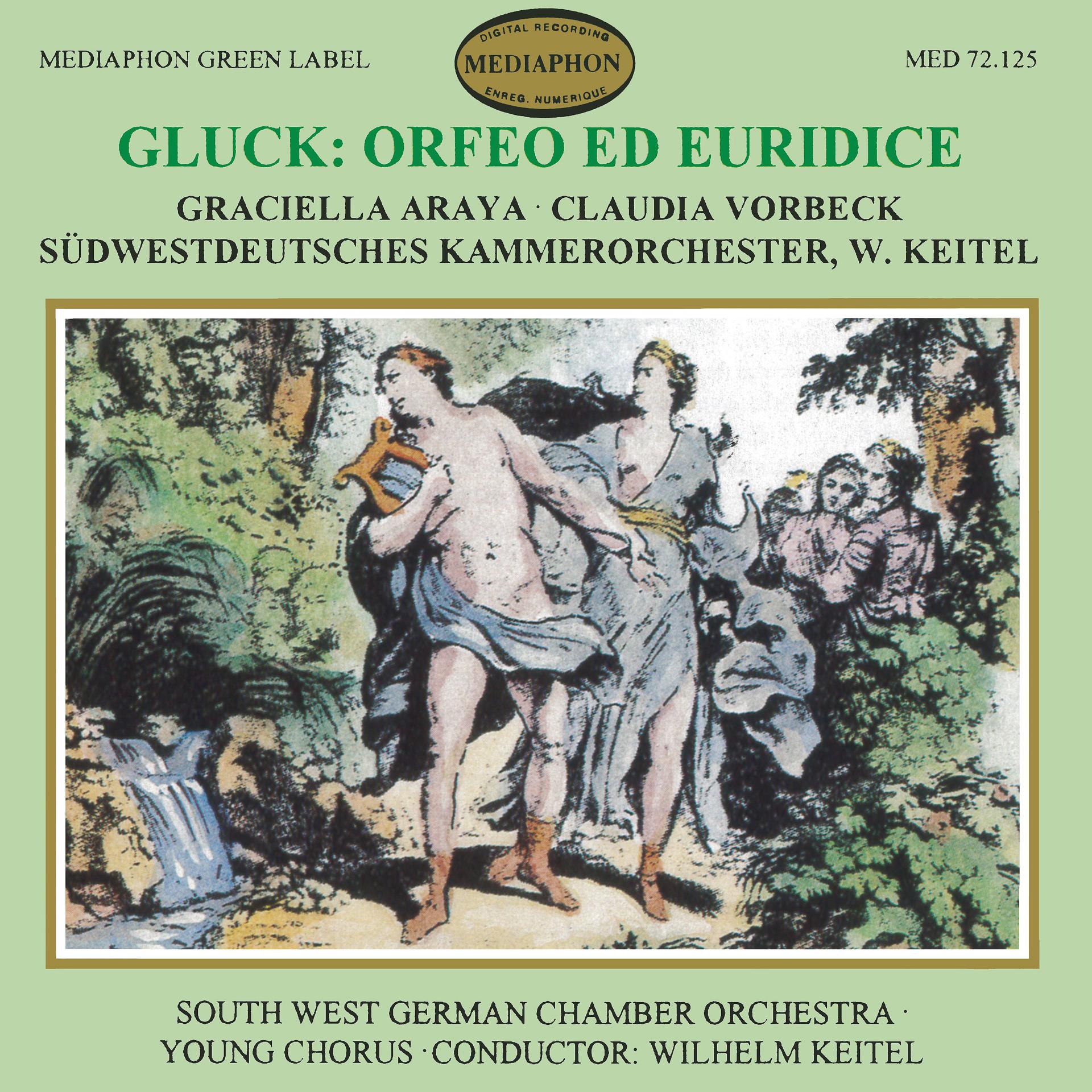 Постер альбома Gluck: Orfeo ed Euridice, Wq. 30