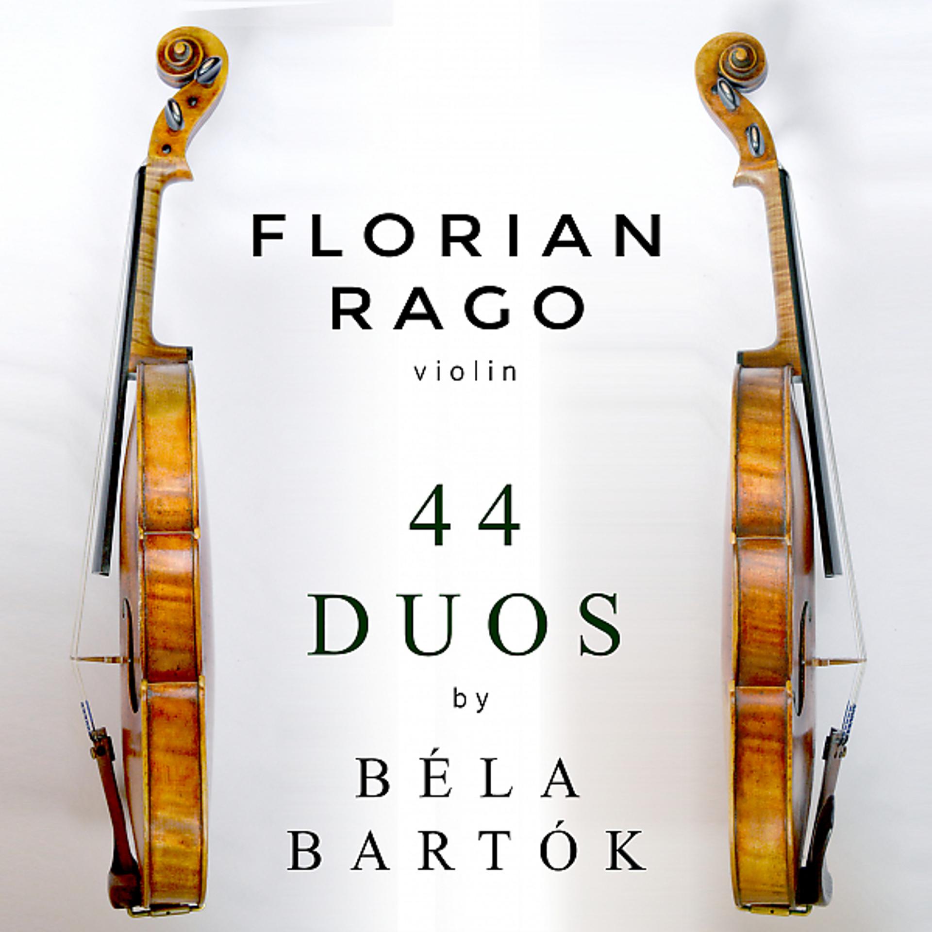 Постер альбома 44 Duos for Violin