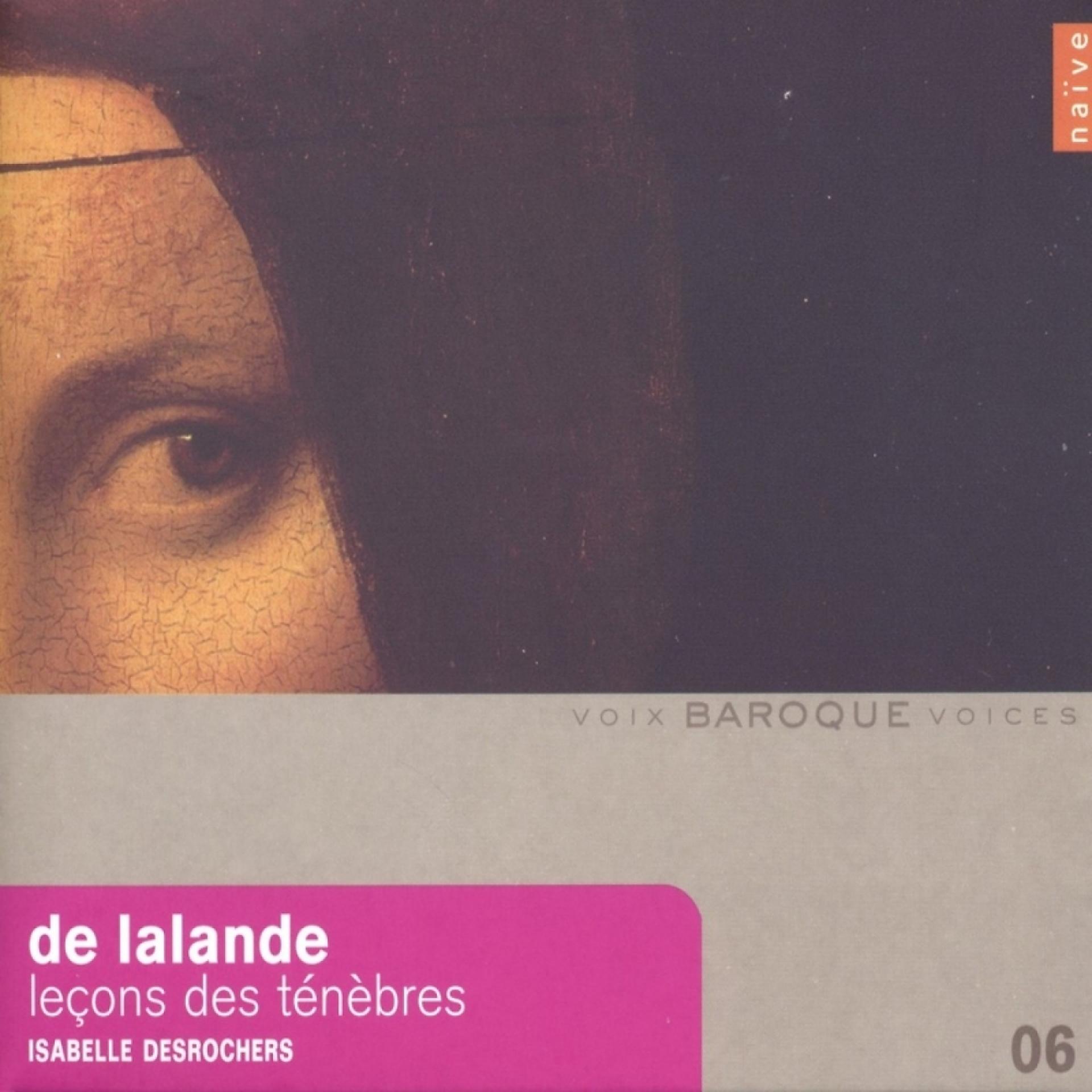 Постер альбома De Lalande: Leçon des ténèbres