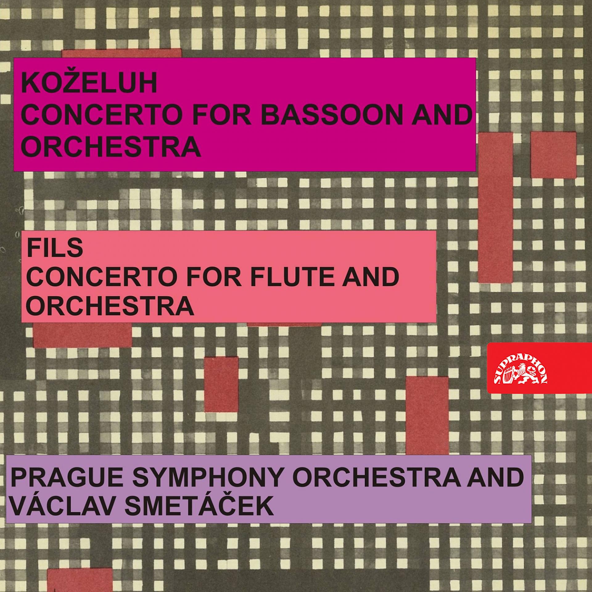 Постер альбома Koželuh: Bassoon Concerto - Fils: Flute Concerto