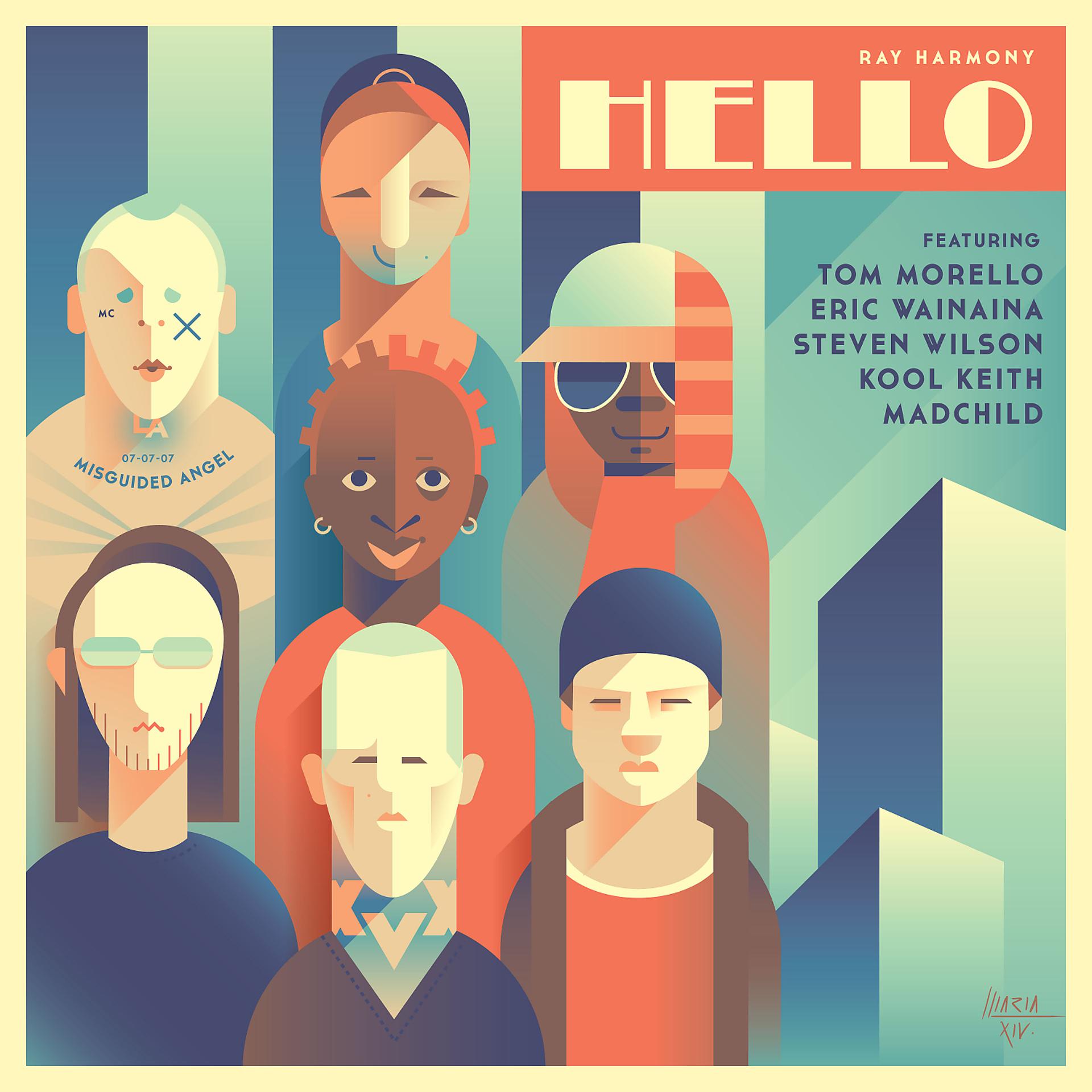 Постер альбома Hello (feat. Tom Morello, Eric Wainaina, Steven Wilson, Kool Keith & Madchild)