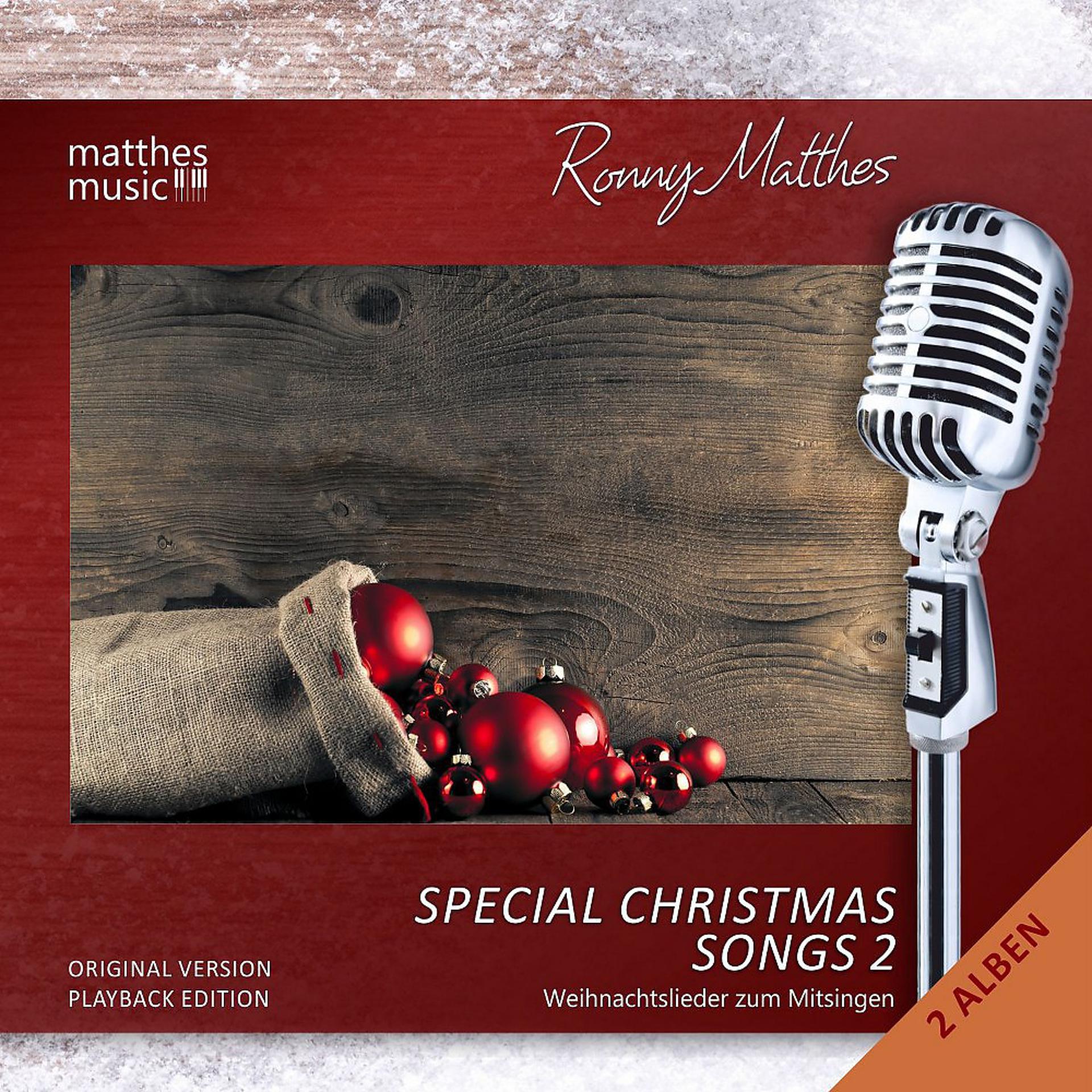 Постер альбома Special Christmas Songs, Vol. 2 - Inkl. Playback / Karaoke Album (Gemafreie Weihnachtsmusik / Weihnachtslieder zum Mitsingen) [Royalty Free]