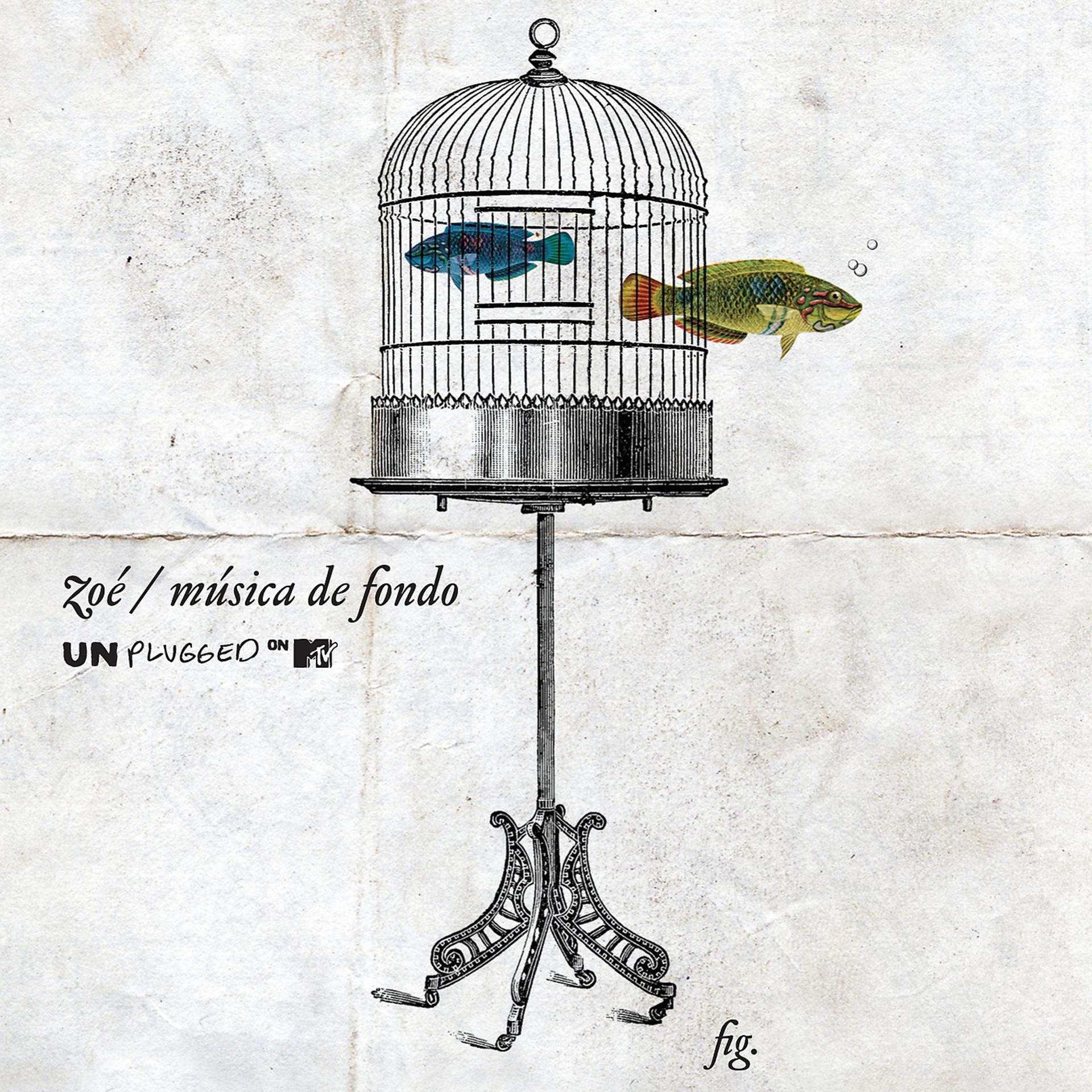 Постер альбома MTV Unplugged Música De Fondo
