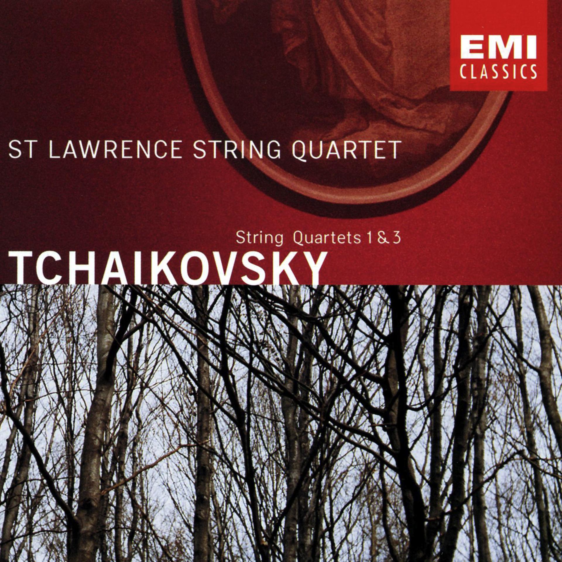 Постер альбома Tchaikovsky: String Quartets Nos. 1 & 3