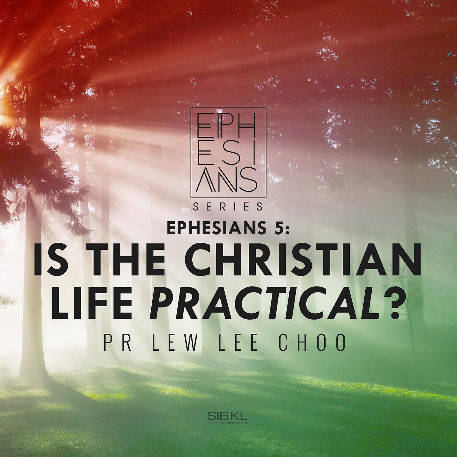 Постер альбома Ephesians 5: Is the Christian Life Practical?