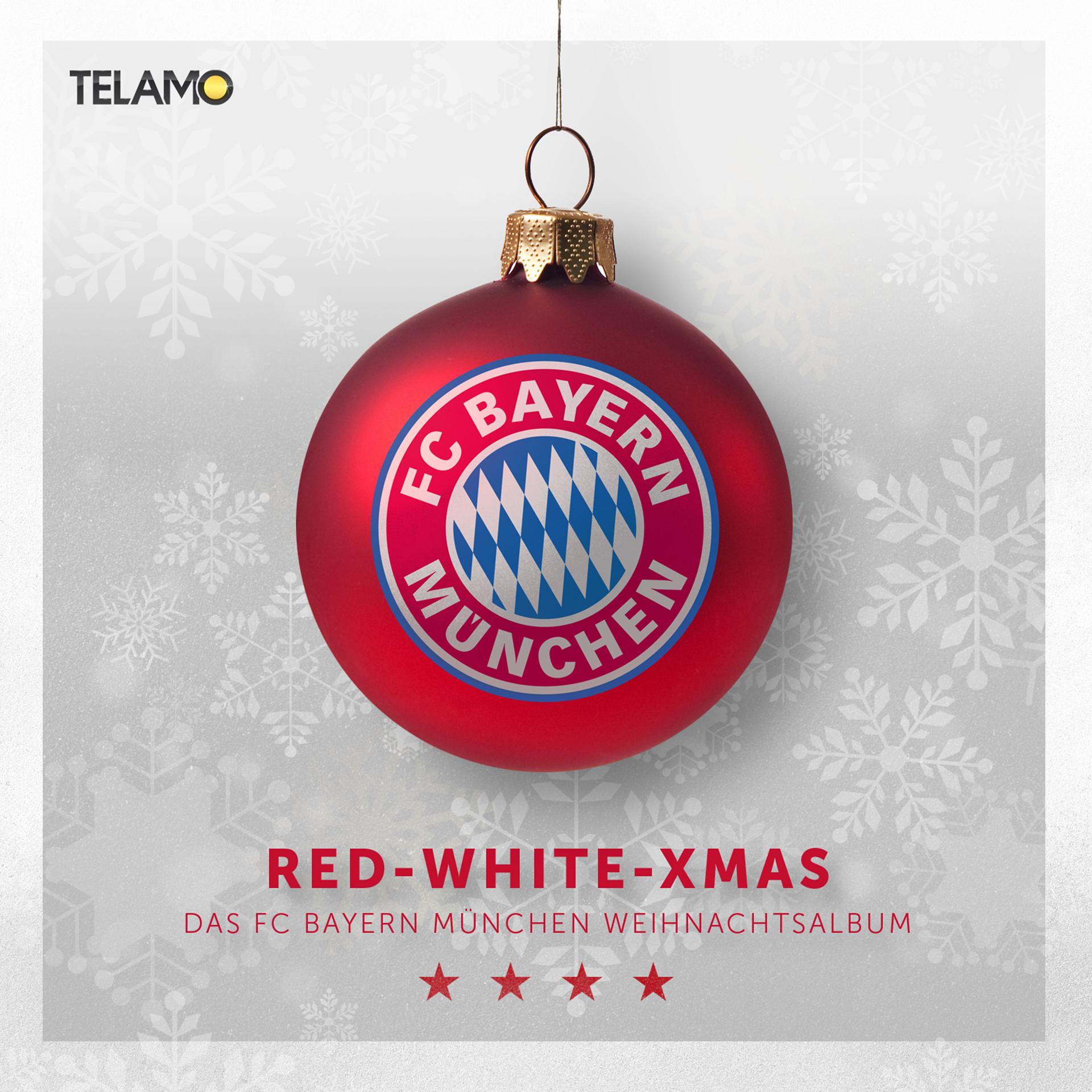 Постер альбома FC Bayern München Presents "Red White Xmas - Das FC Bayern München Weihnachtsalbum"