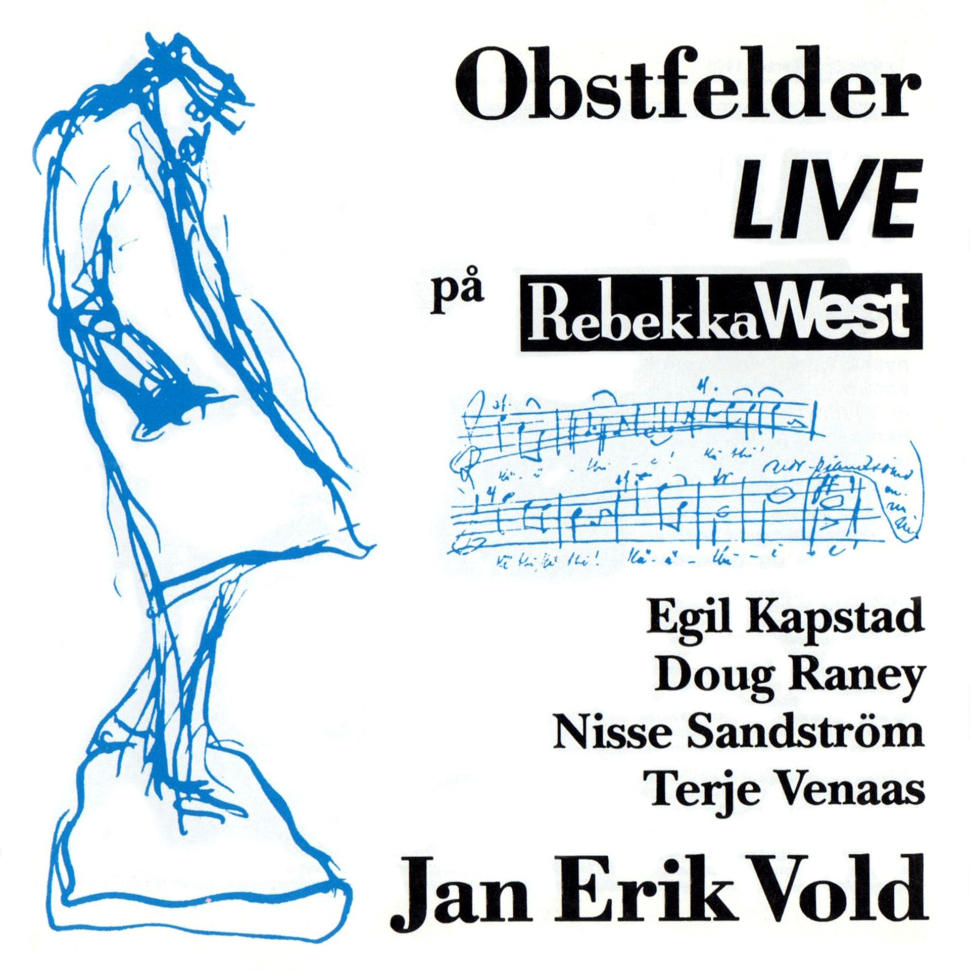Постер альбома Obstfelder LIVE på Rebekka West