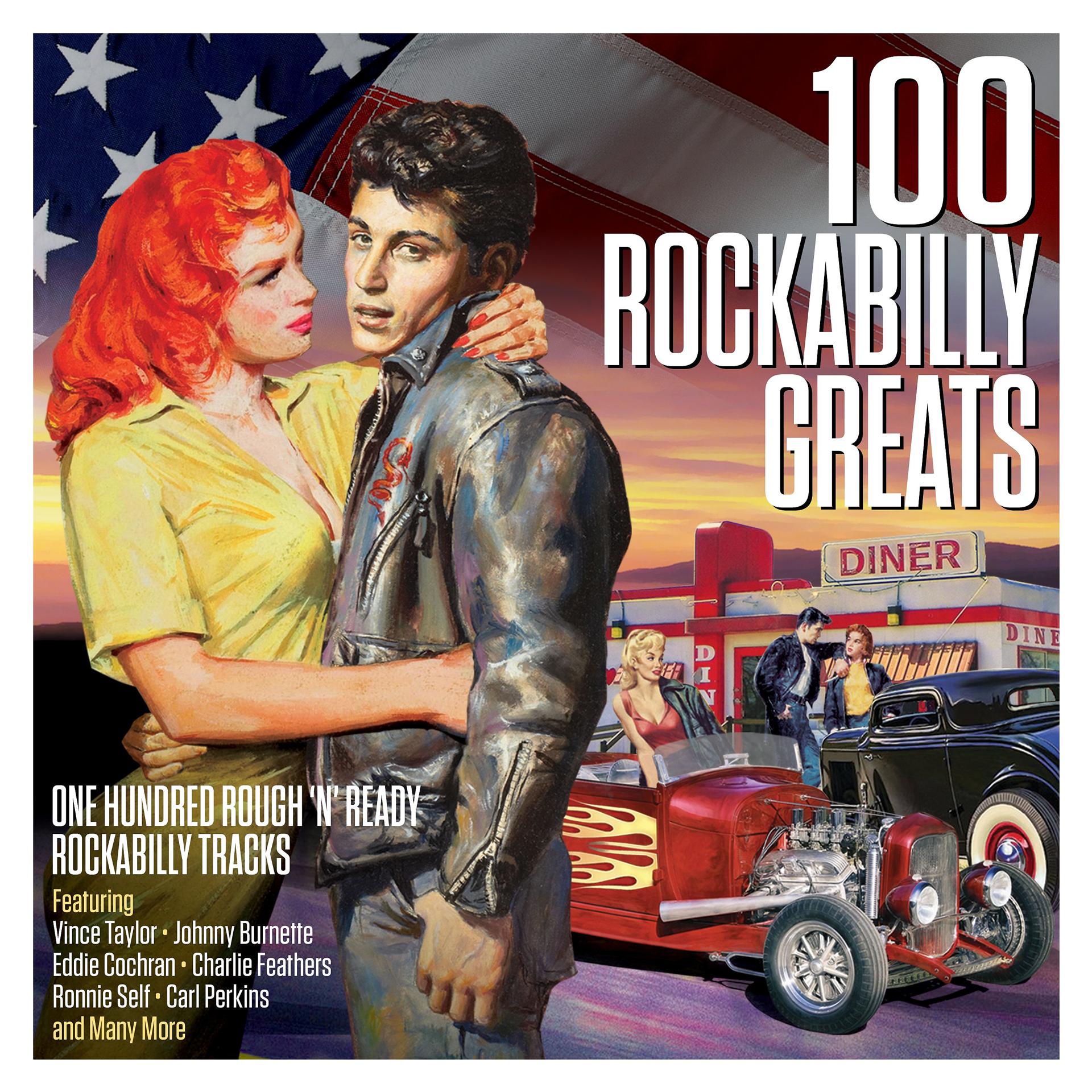 Постер альбома 100 Rockabilly Greats