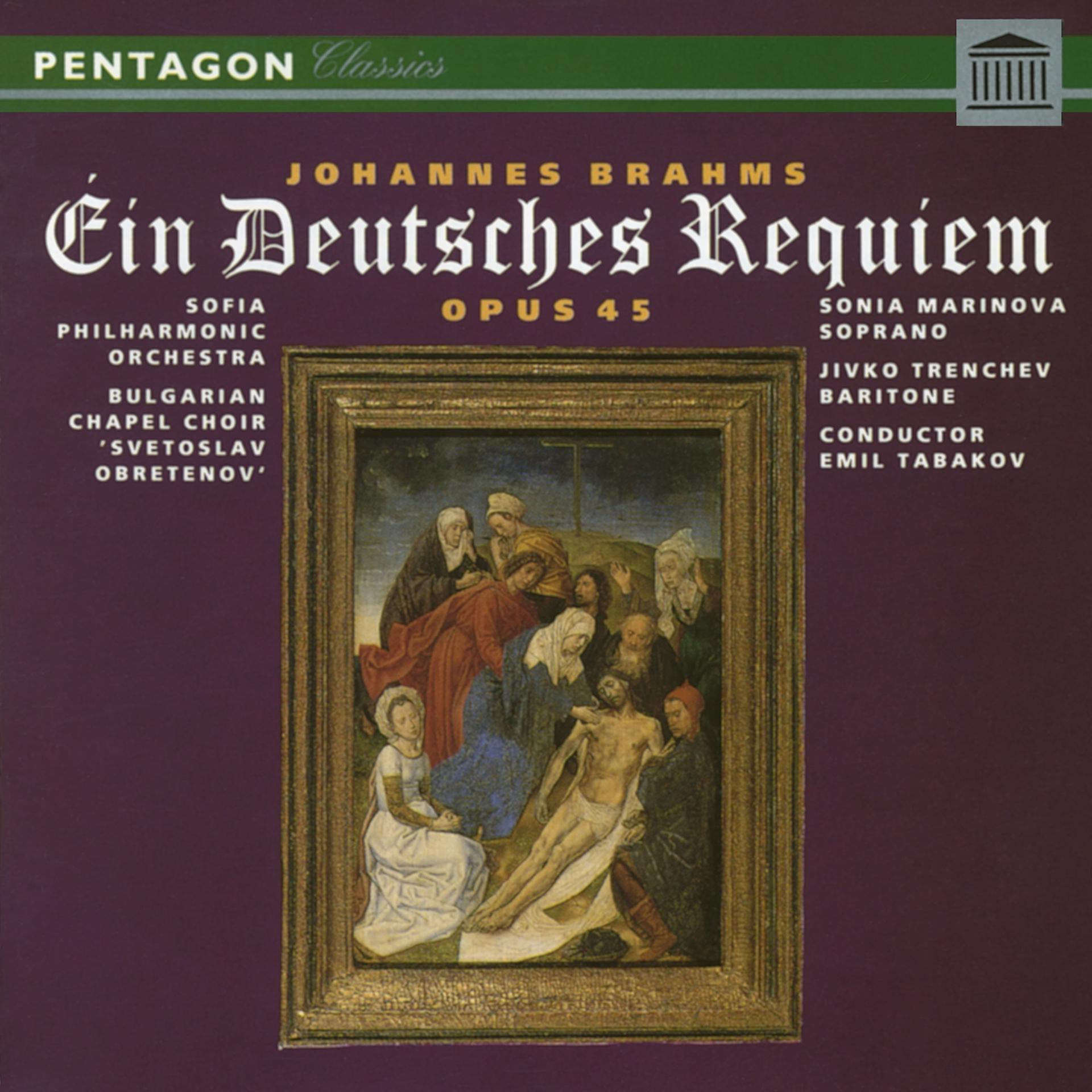 Постер альбома Brahms: Ein Deutsches Requiem