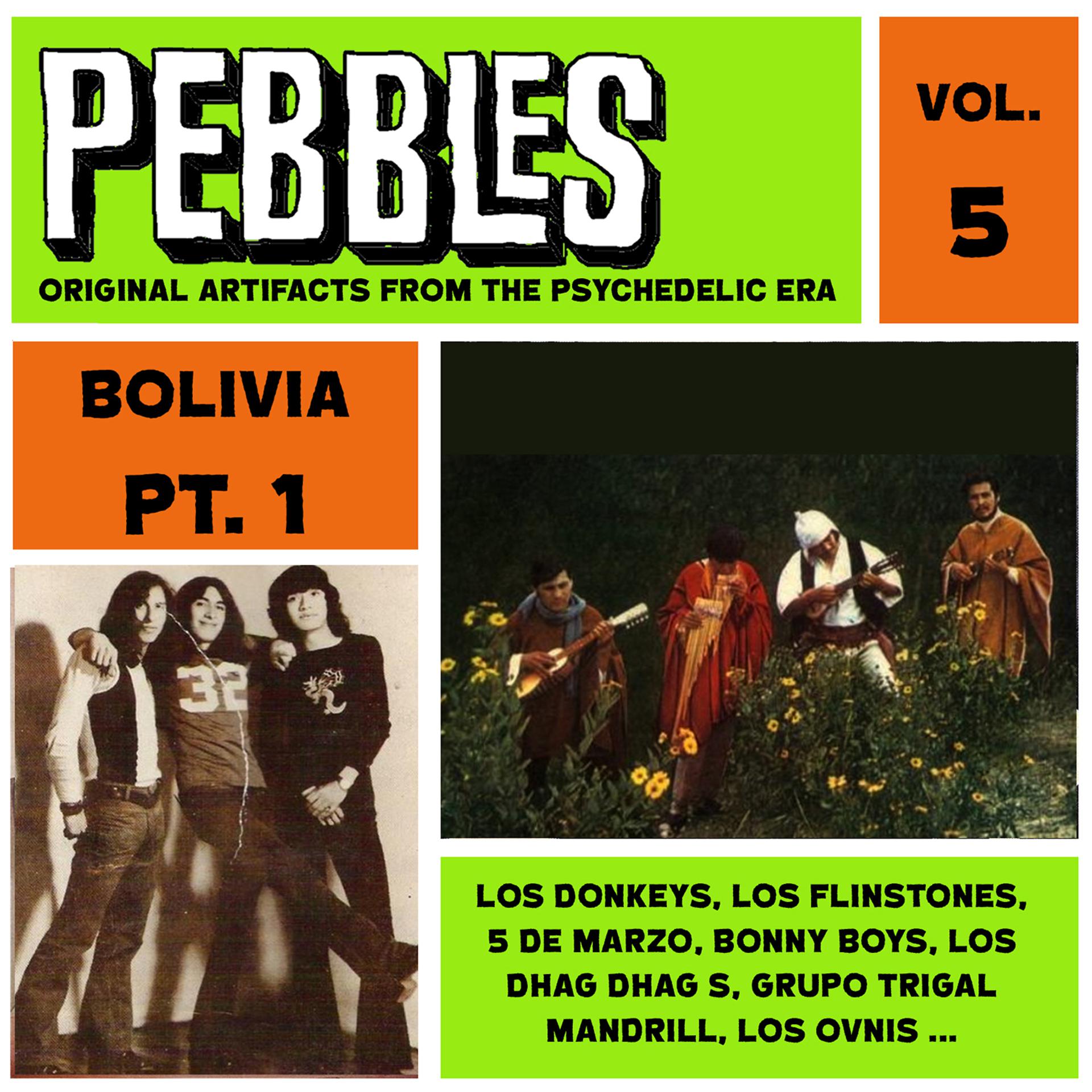 Постер альбома Pebbles Vol. 5, Bolivia Pt. 1, Originals Artifacts From The Psychedelic Era