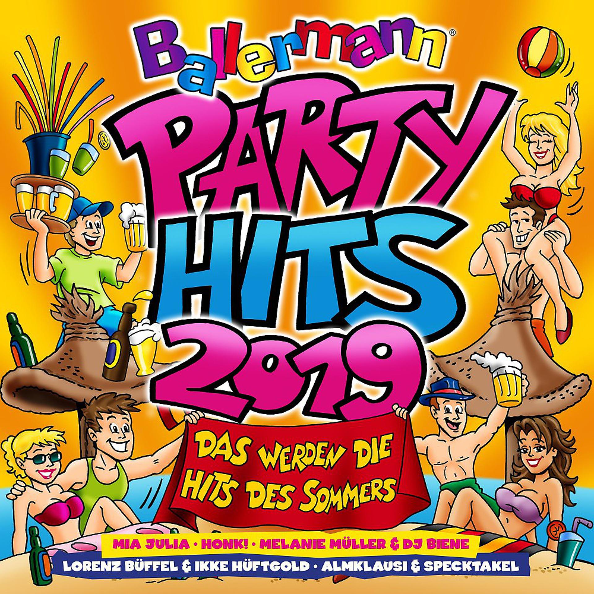 Постер альбома Ballermann Partyhits 2019 - Das werden die Hits des Sommers