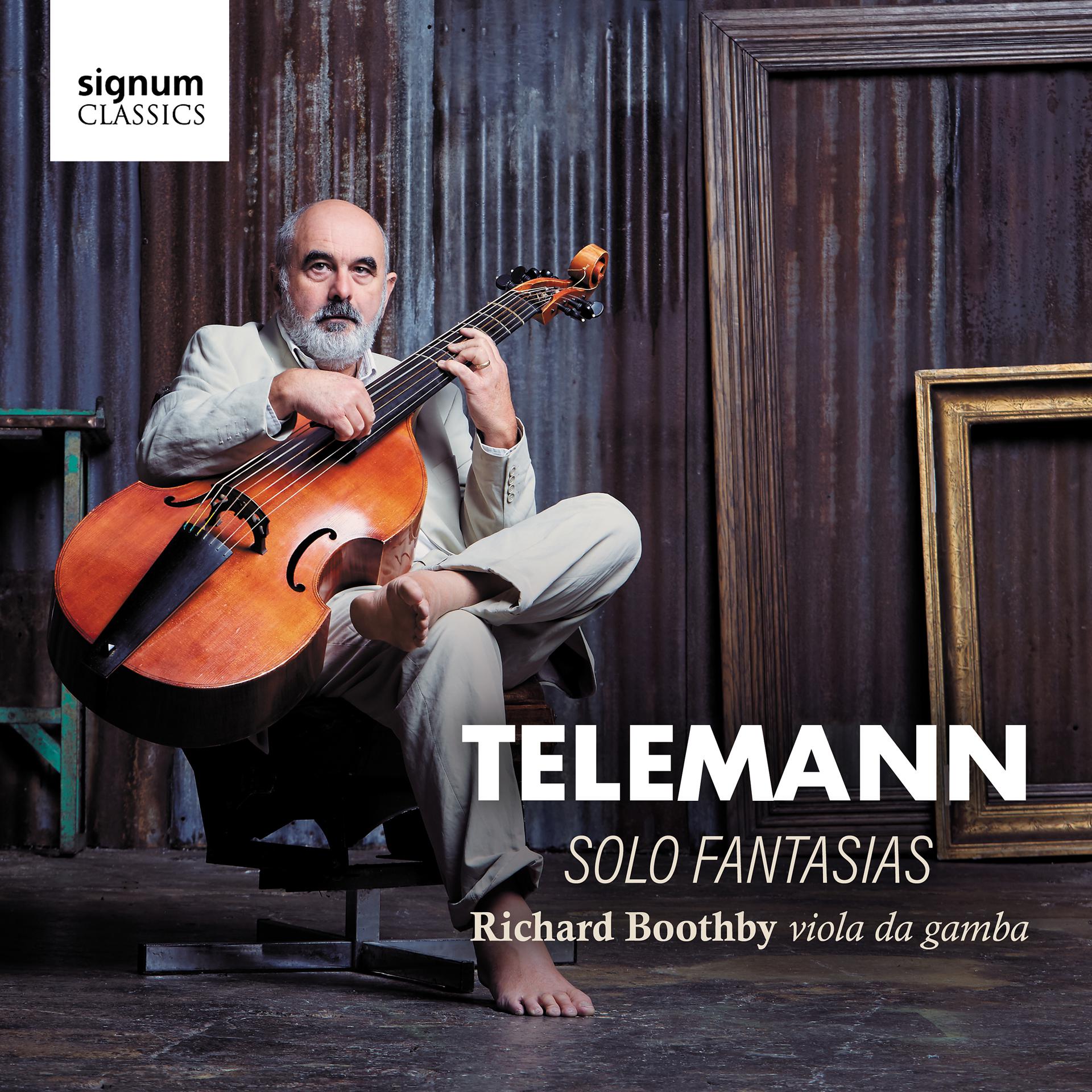 Постер альбома Telemann: Twelve Fantasias for Solo Viola da Gamba