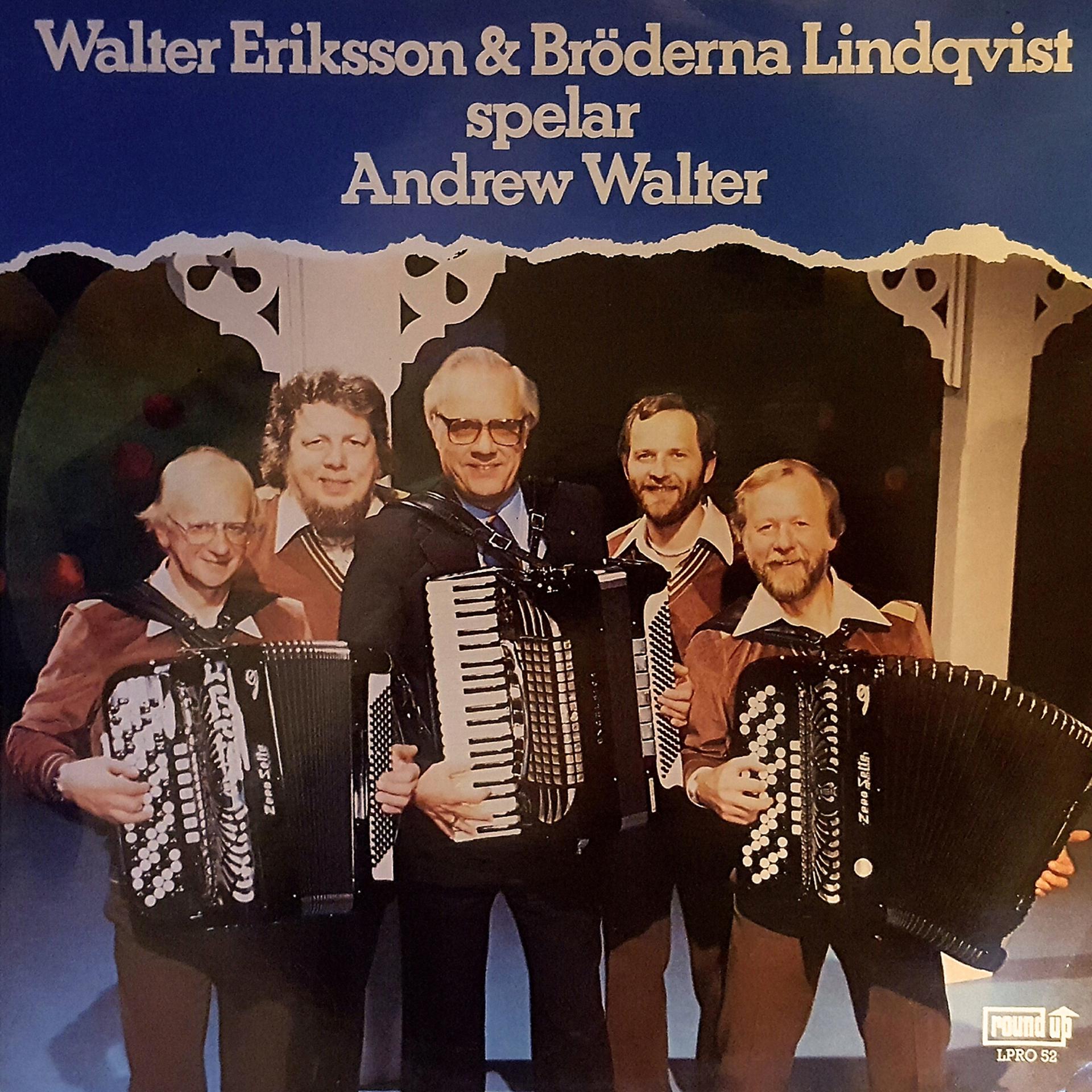 Постер альбома Walter Eriksson & Bröderna Lindqvist spelar Andrew Walter