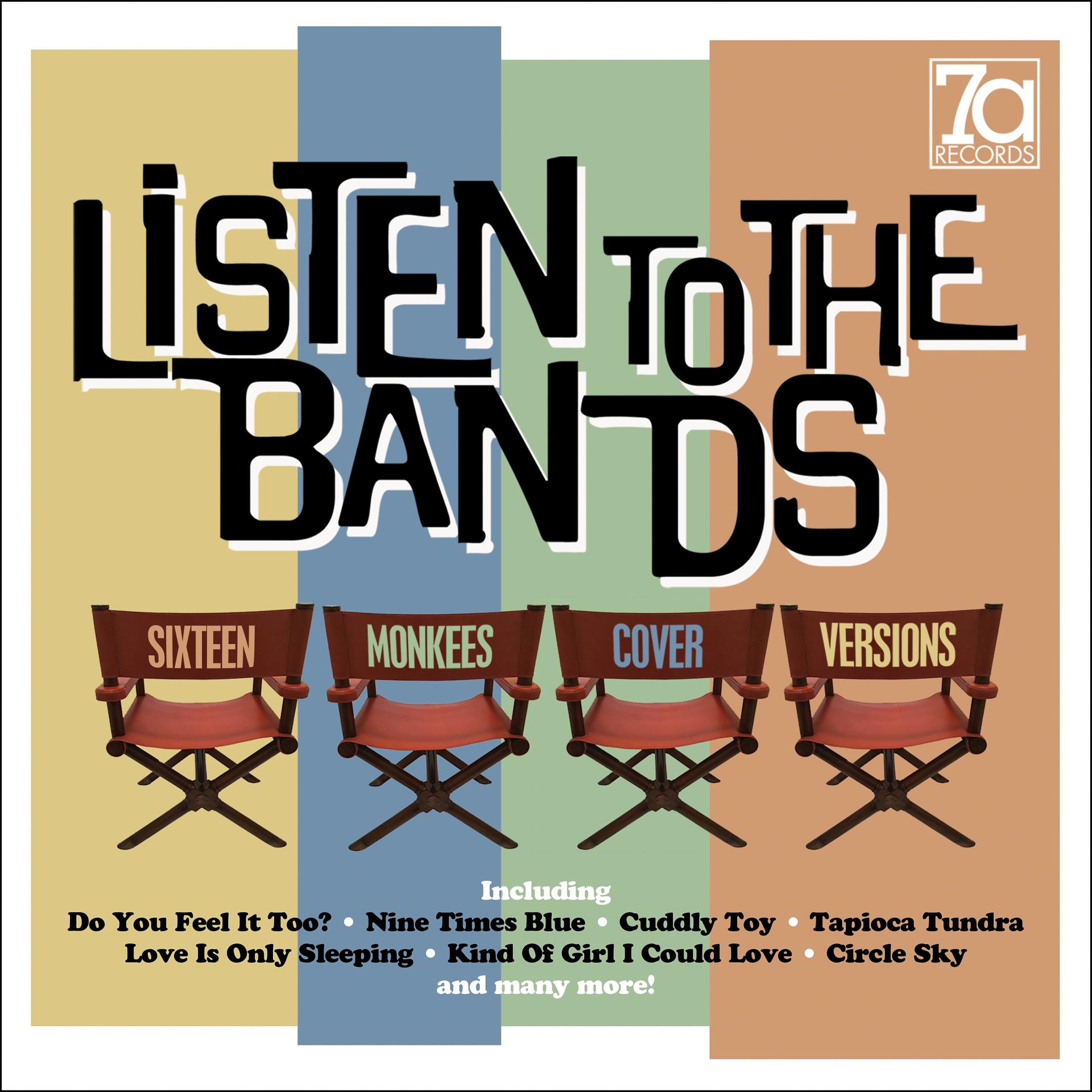 Постер альбома Listen to the Bands - 16 Monkees Covers