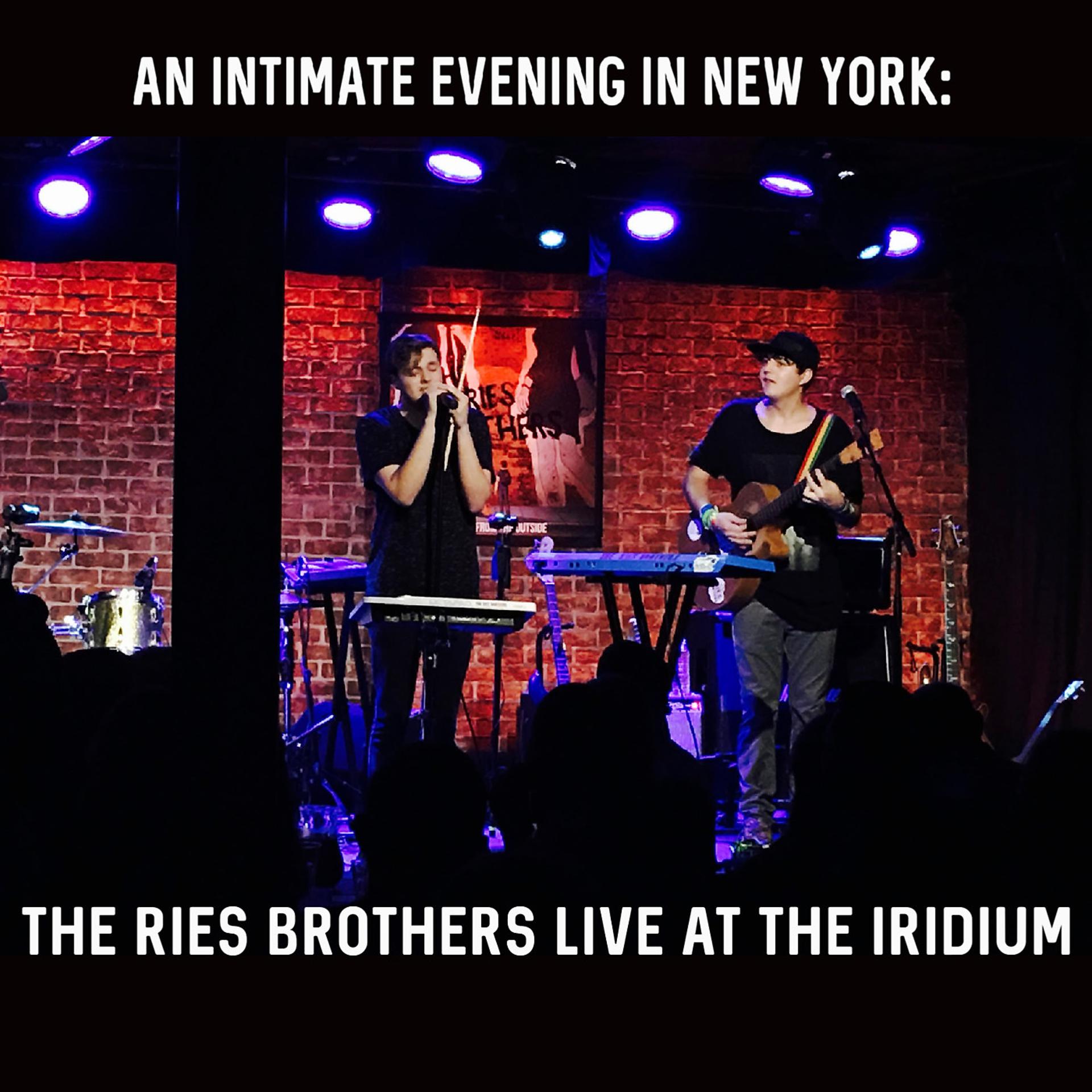 Постер альбома An Intimate Evening in New York: The Ries Brothers (Live at the Iridium)