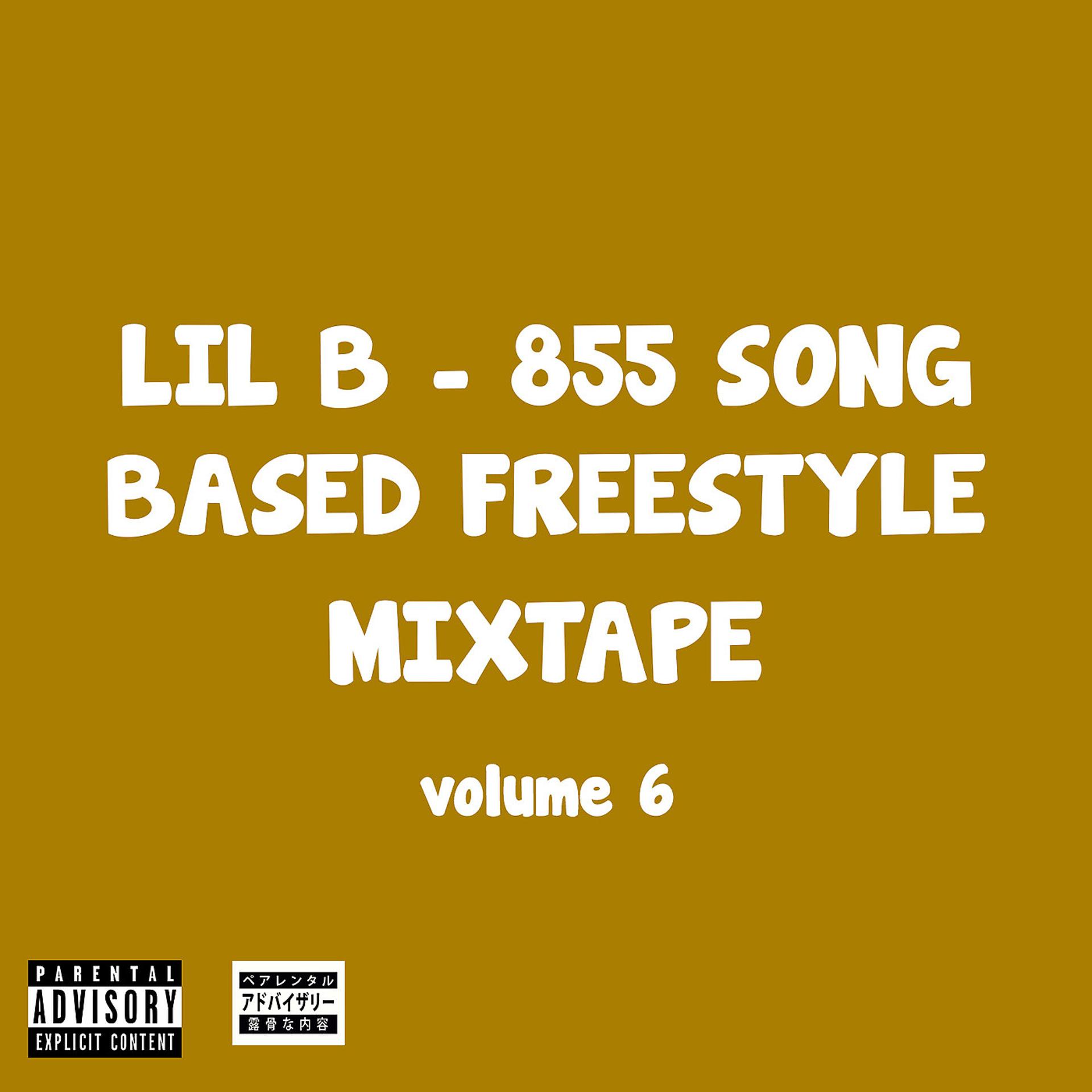 Постер альбома 855 Song Based Freestyle Mixtape, Vol. 6