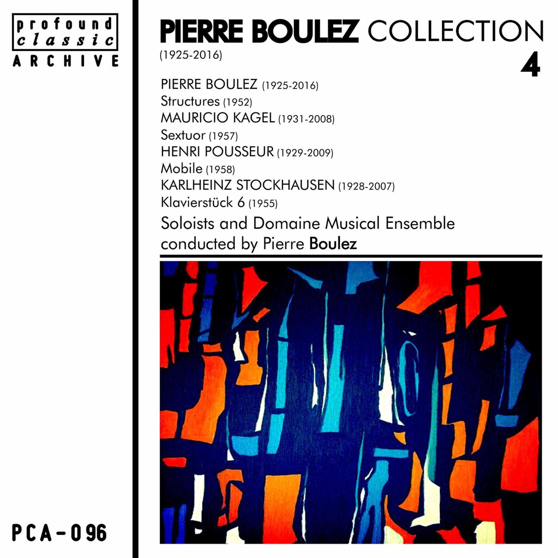 Постер альбома Pierre Boulez Collection, Vol. 4