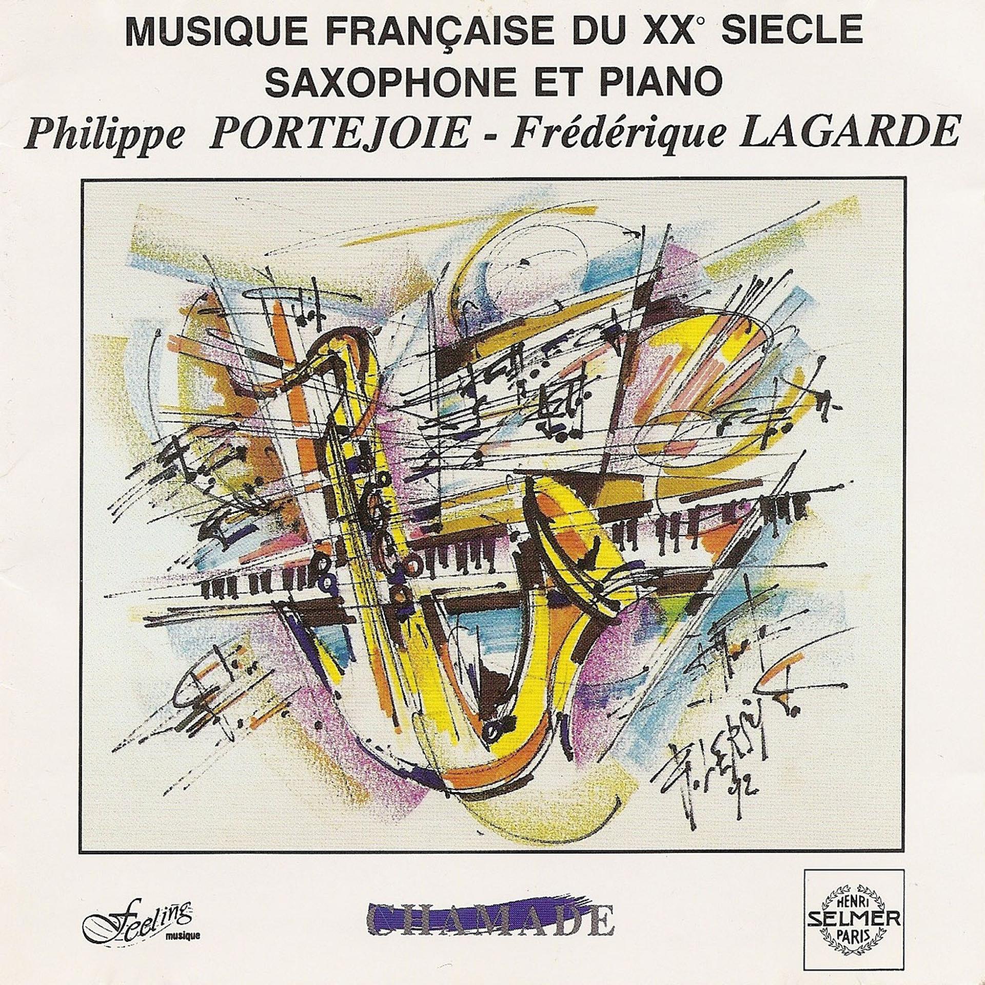 Постер альбома Musique francaise du XXe siècle saxophone et piano