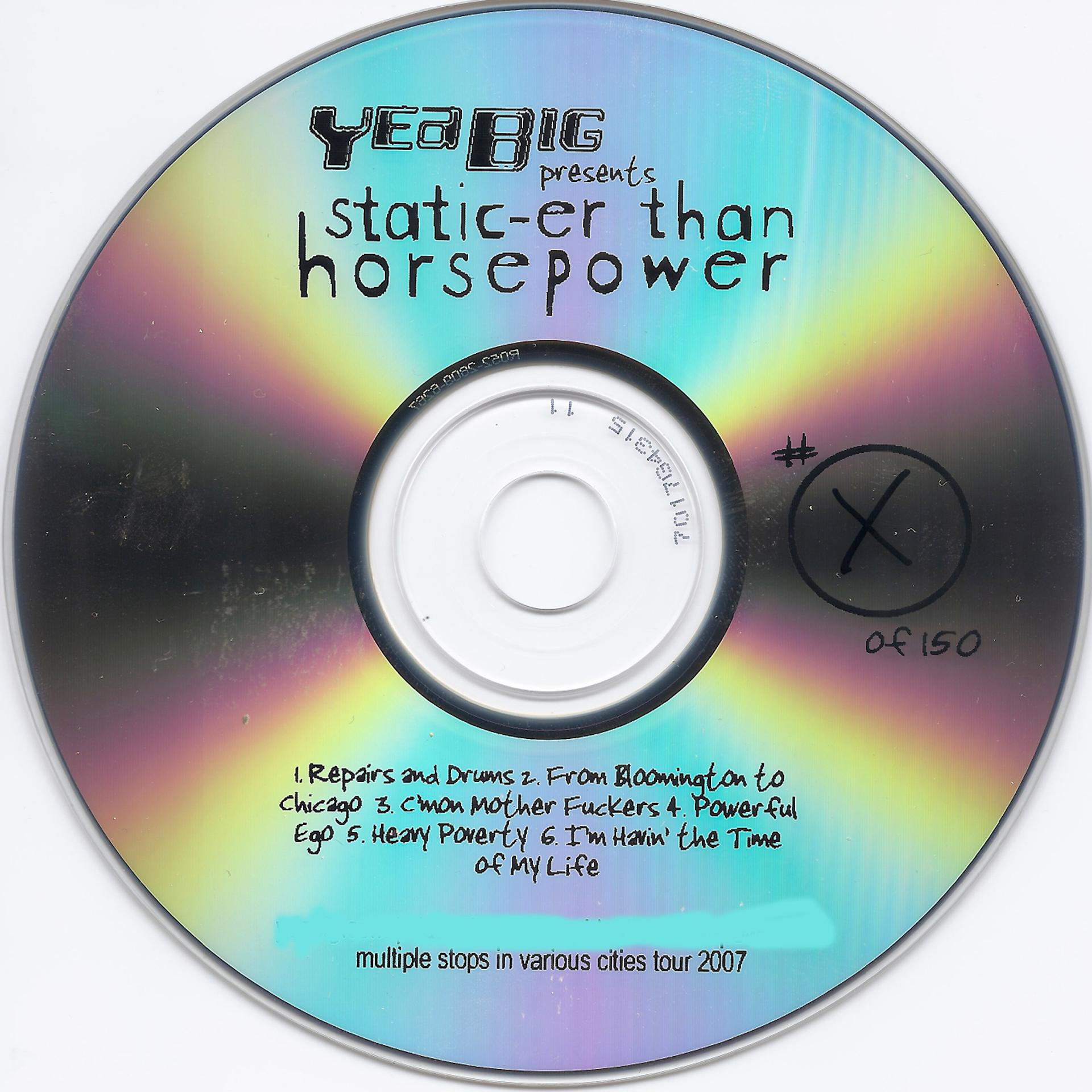 Постер альбома Yea Big Presents Static-Er Than Horsepower