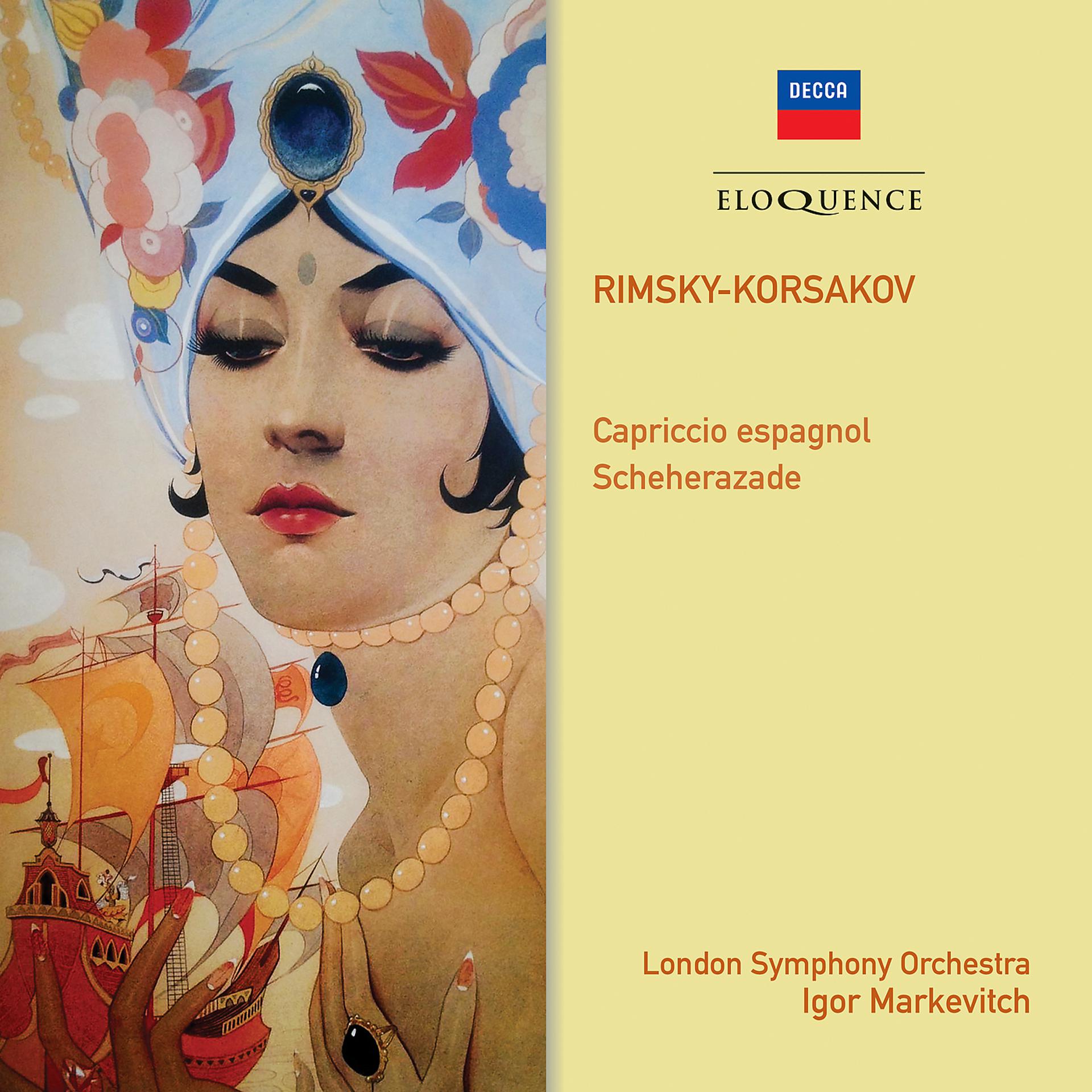 Постер альбома Rimsky-Korsakov: Scheherazade; Capriccio espagnol