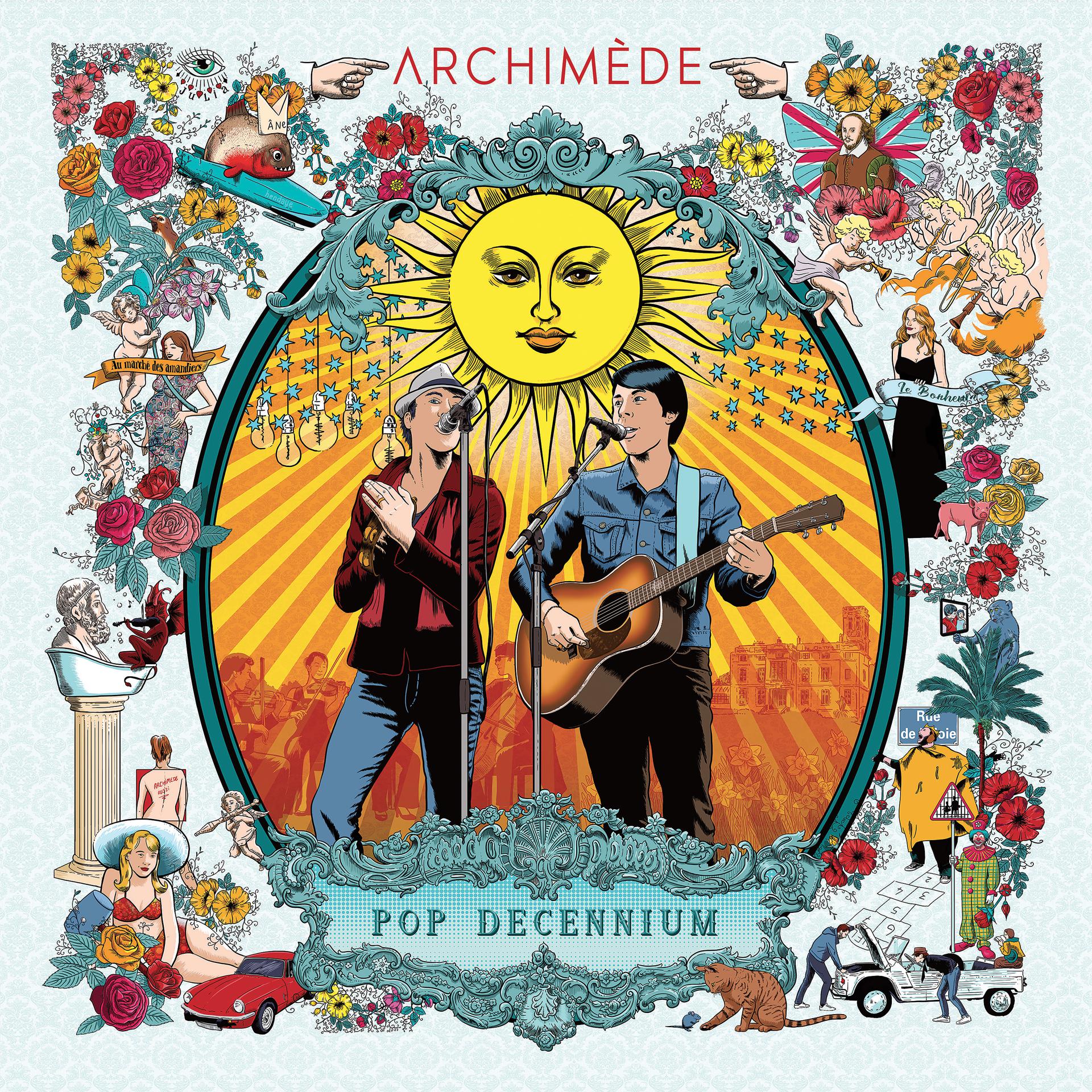 Постер к треку Archimède, Aldebert - Rue de la joie (Live 2019)