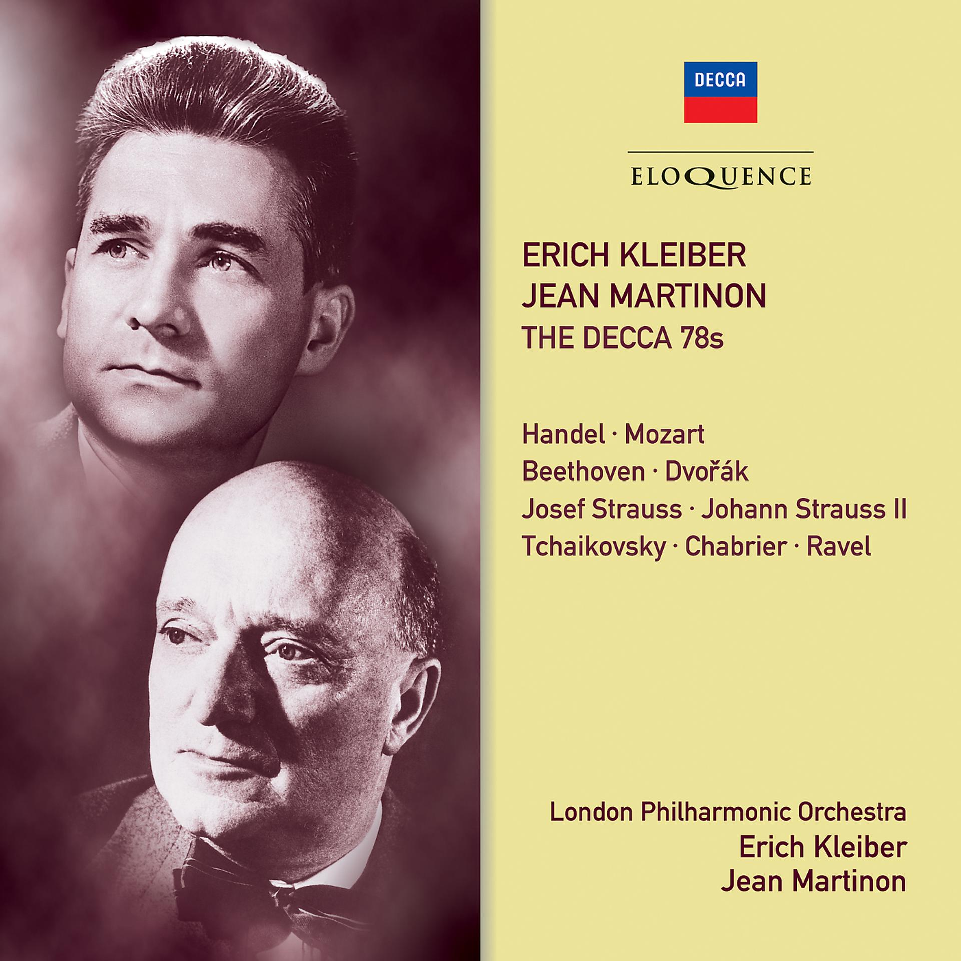 Постер альбома Erich Kleiber, Jean Martinon - The Decca 78s