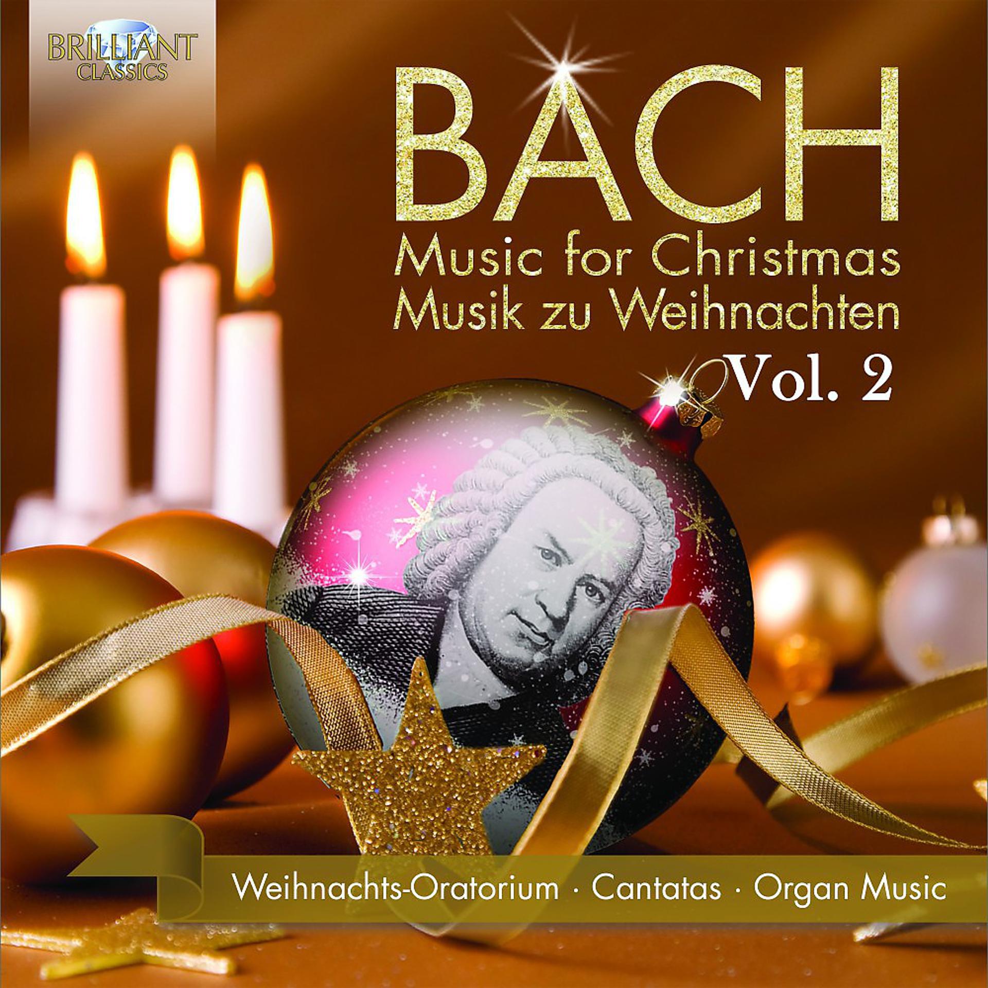 Постер альбома Bach for Christmas/Bach zu Weihnachten, Vol. 2
