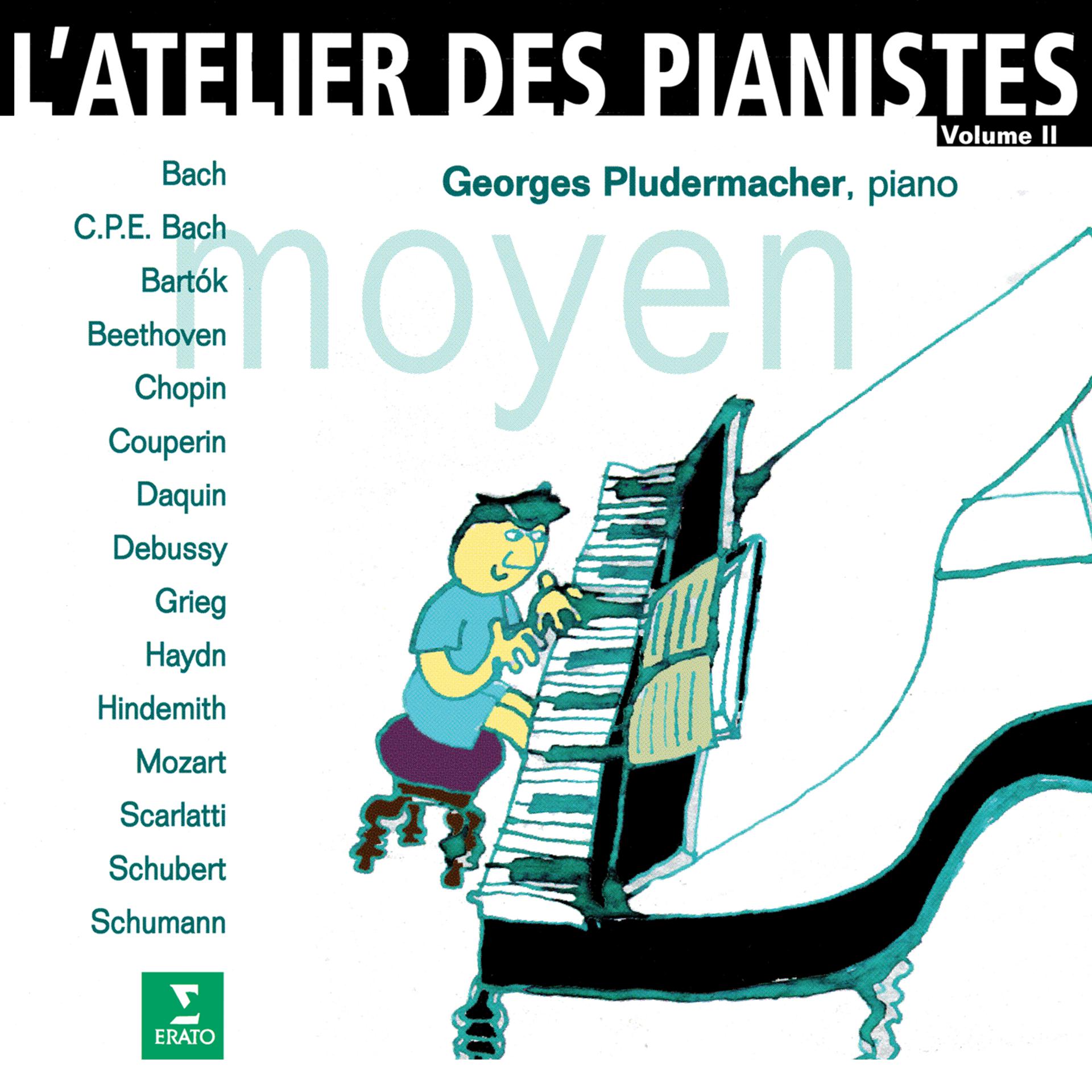 Постер альбома L'atelier des pianistes, vol. 2 : Moyen