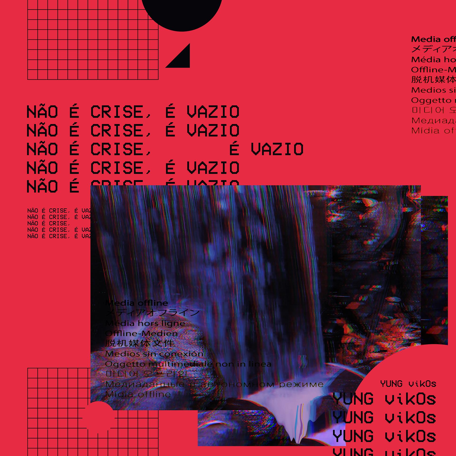 Постер альбома Não É Crise, É Vazio