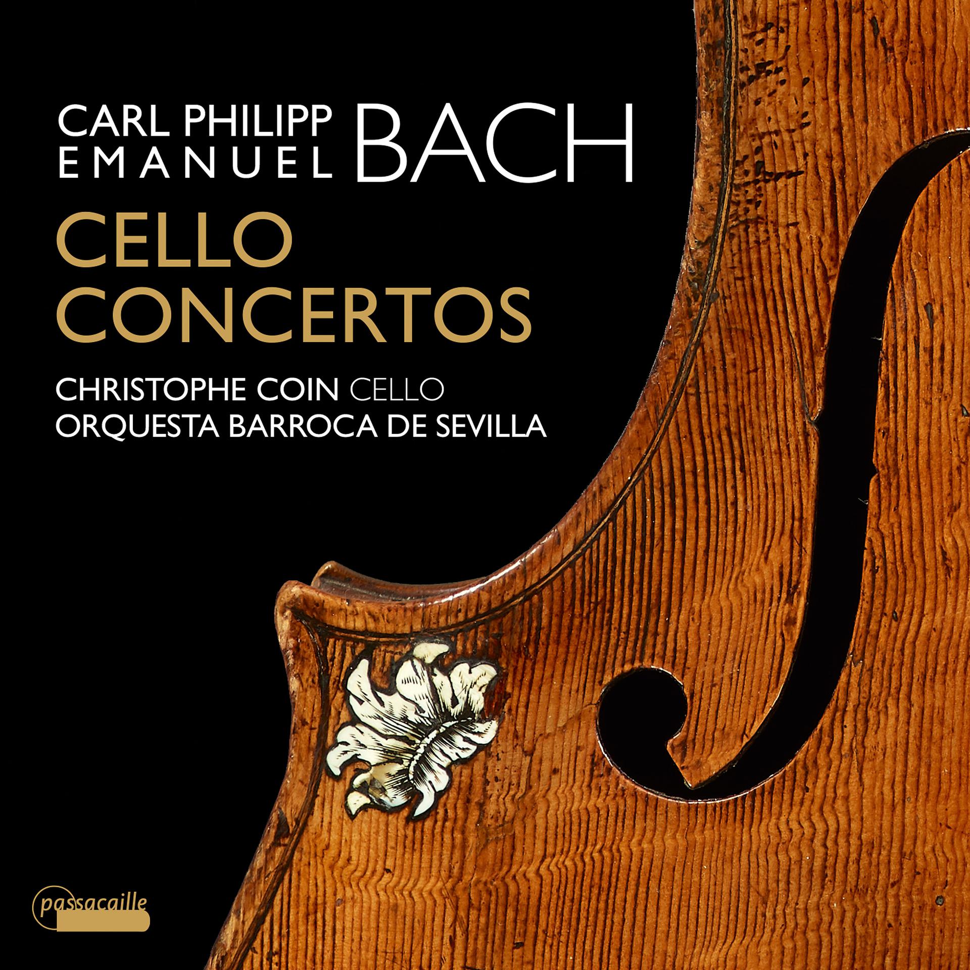 Постер альбома C.P.E. Bach: Cello Concertos - Christophe Coin